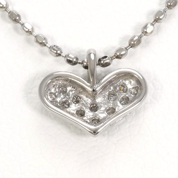 10K White Gold Diamond Necklace for Women - Elegant Dainty Pendant Jewelry Gift for Anniversary, Valentine's Day & Special Occasions