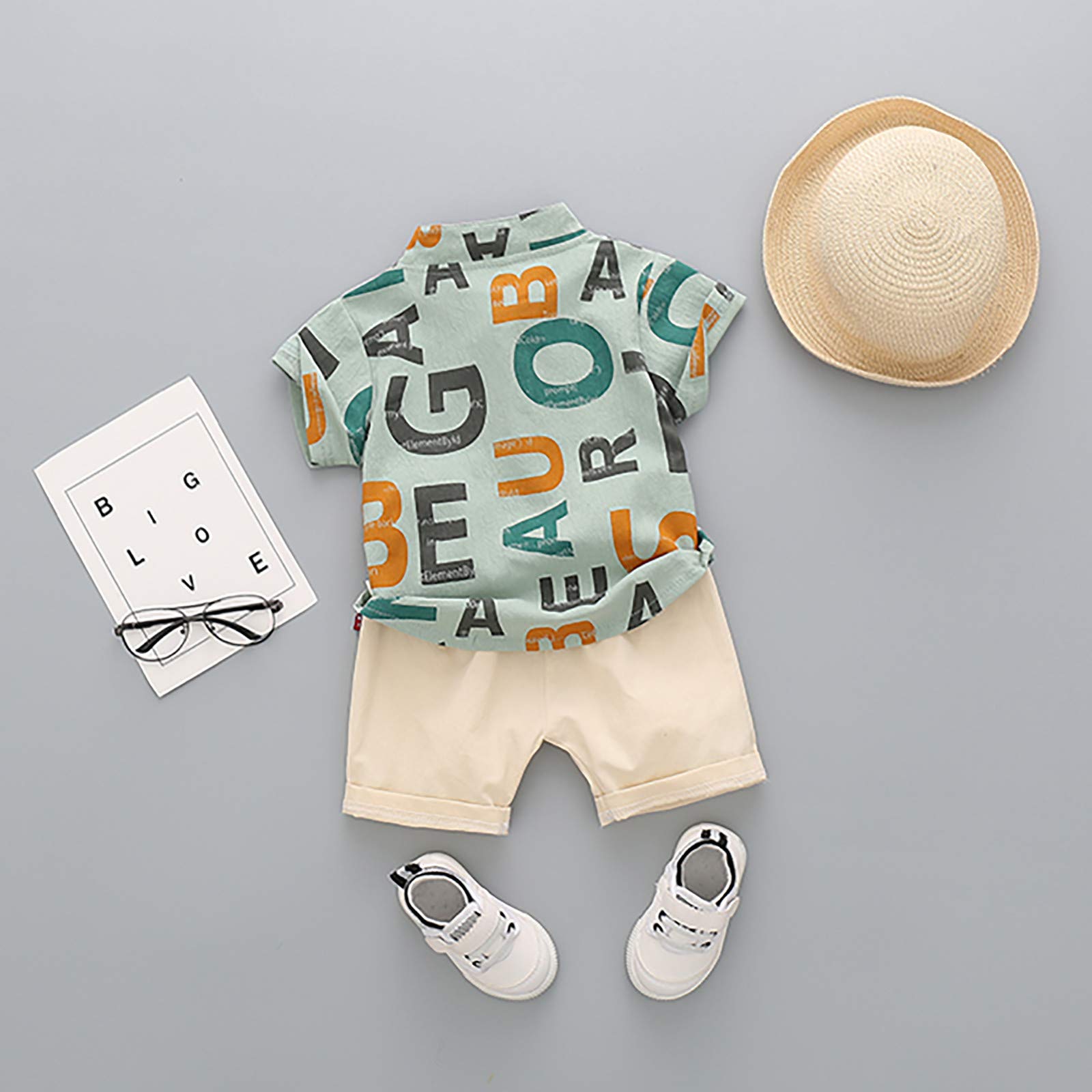 Baby Boys Formal Suit Set - Summer Gentleman Outfit for Toddlers | Party & Wedding Attire