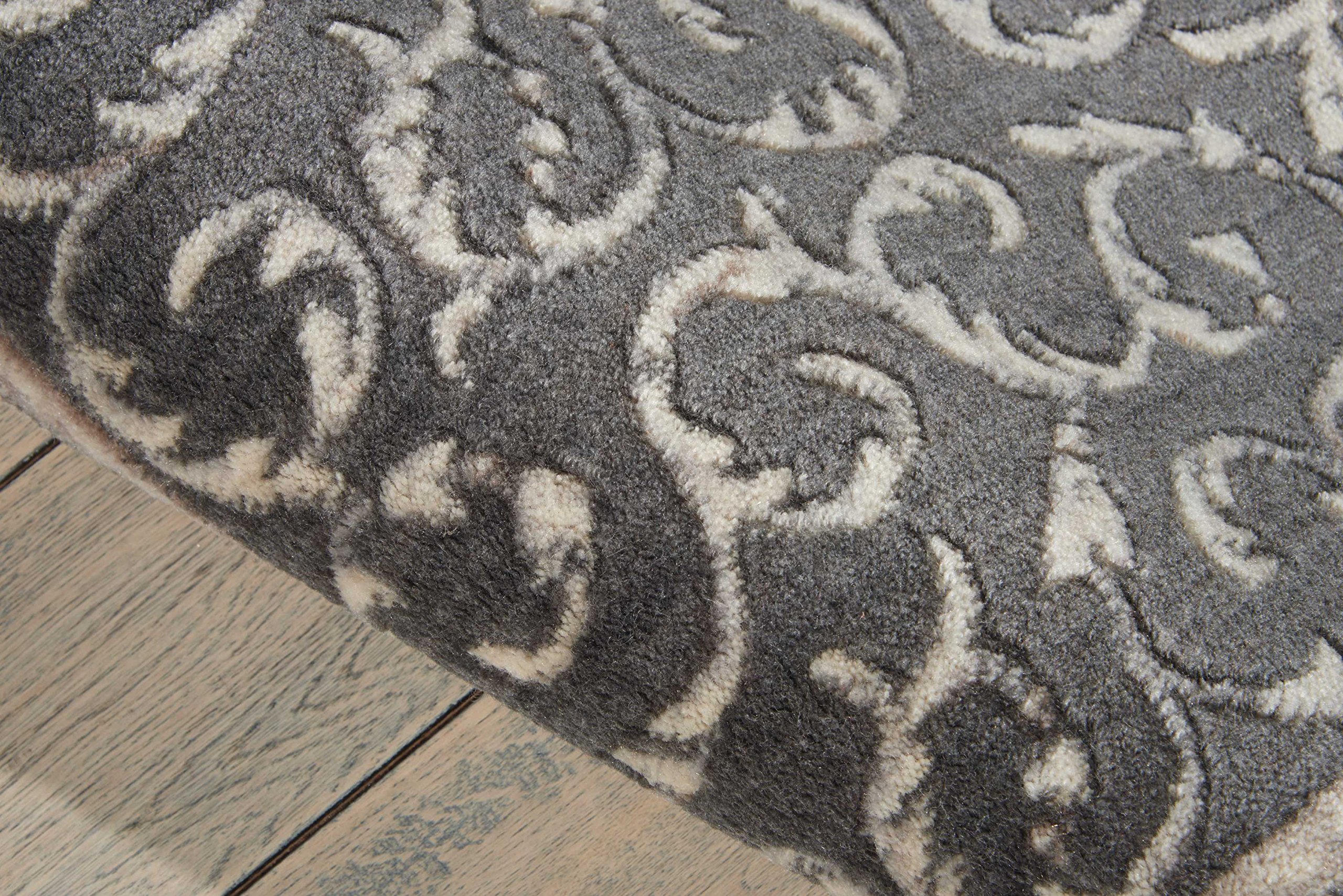 Nourison Somerset Traditional Charcoal 2'3