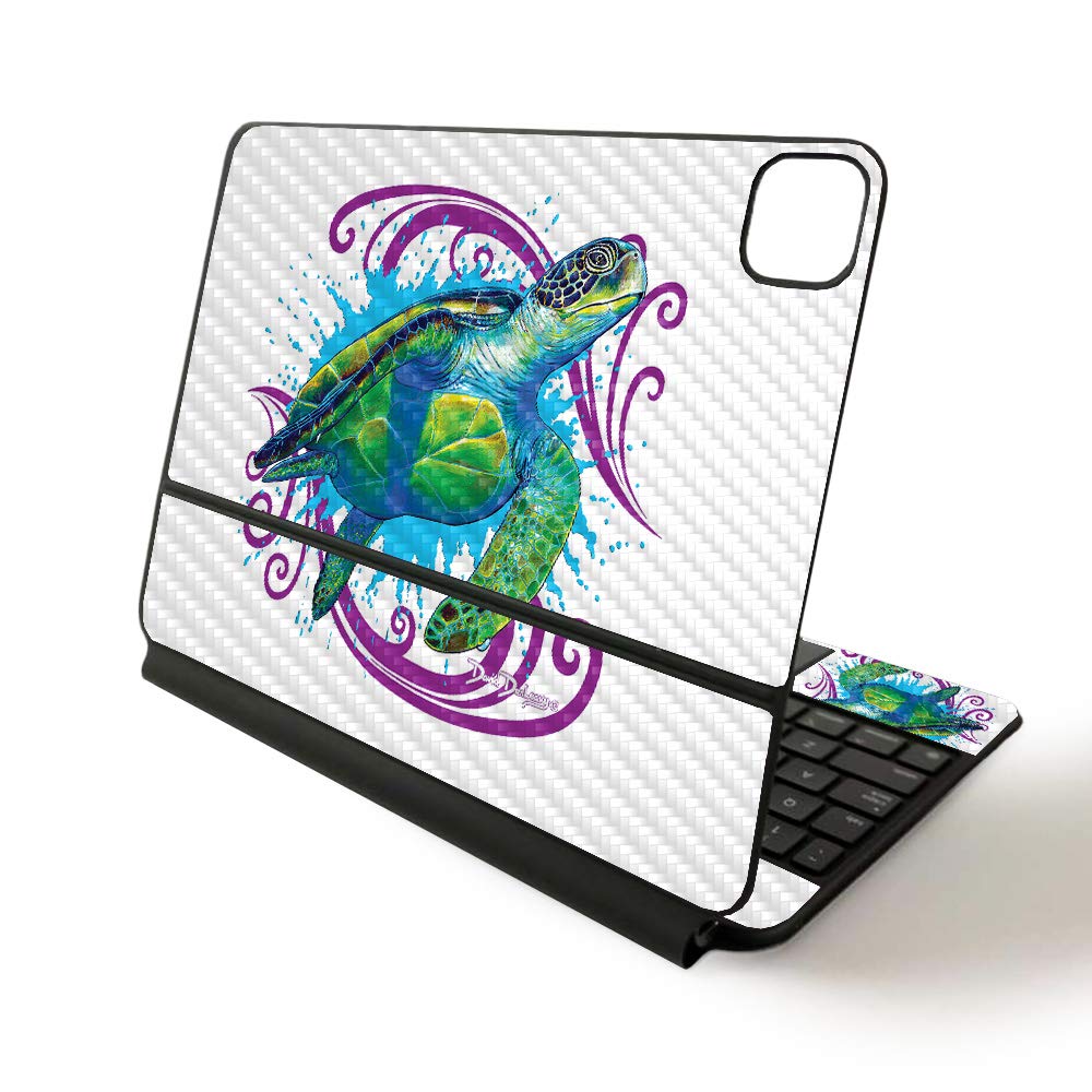 MightySkins Vinyl Decal Skin for Apple Magic Keyboard iPad Pro 11-inch (2020) - Sushi Design | Protective Durable Cover for Work, Travel & School | Customizable Decorative Wrap