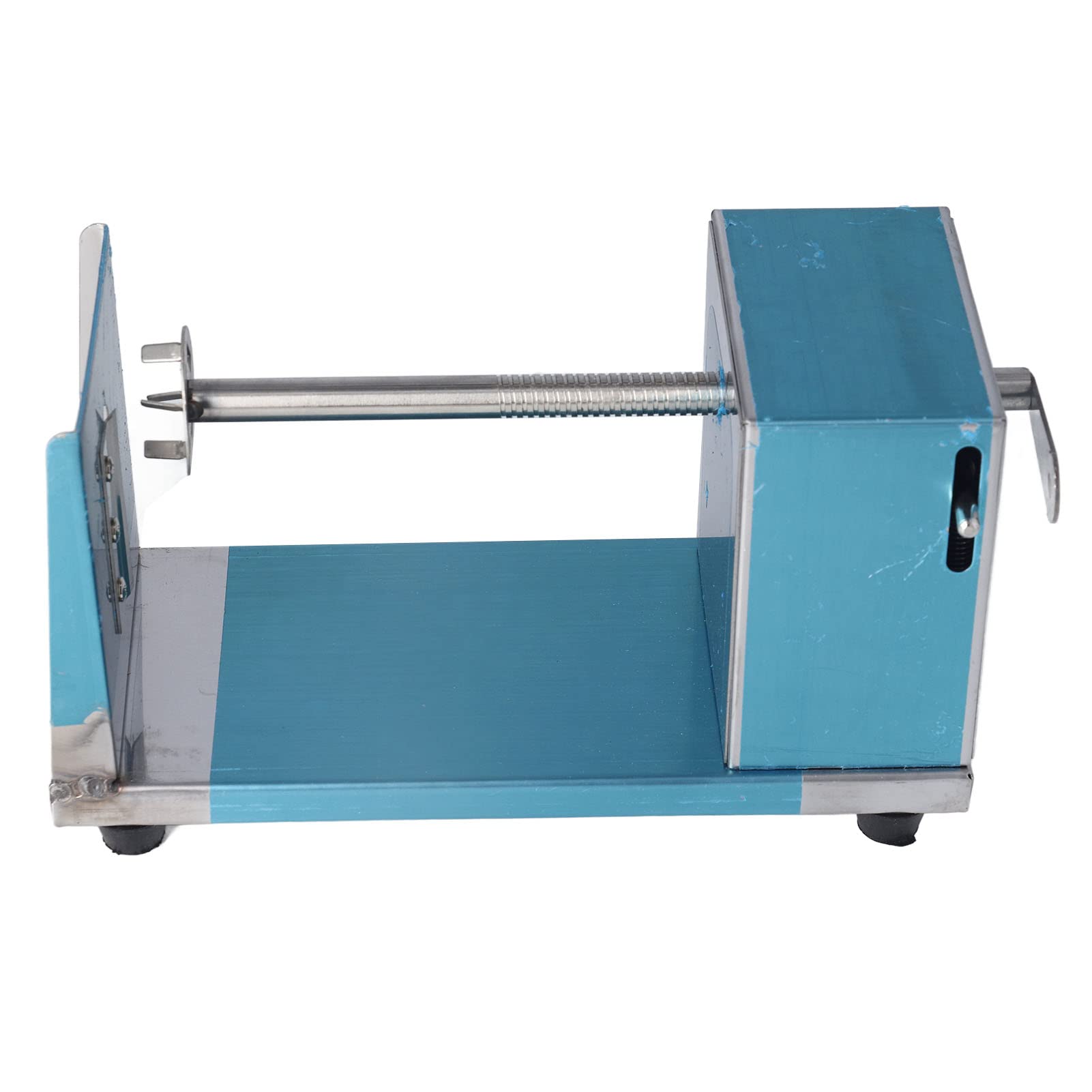 Stainless Steel Manual Potato Spiral Cutter - Hand Cranked Twisted Potato Slicer for Curly Fries, Sweet Potatoes & Carrots | Commercial & Home Use | Perfect for Restaurants, Food Trucks & Family Cooking