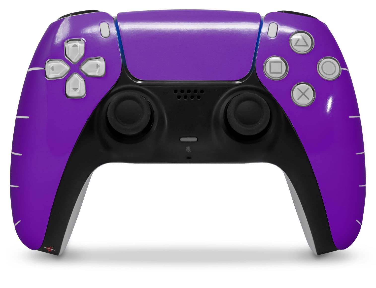 PS5 DualSense Controller Skin Wrap - Purple for Gaming Protection