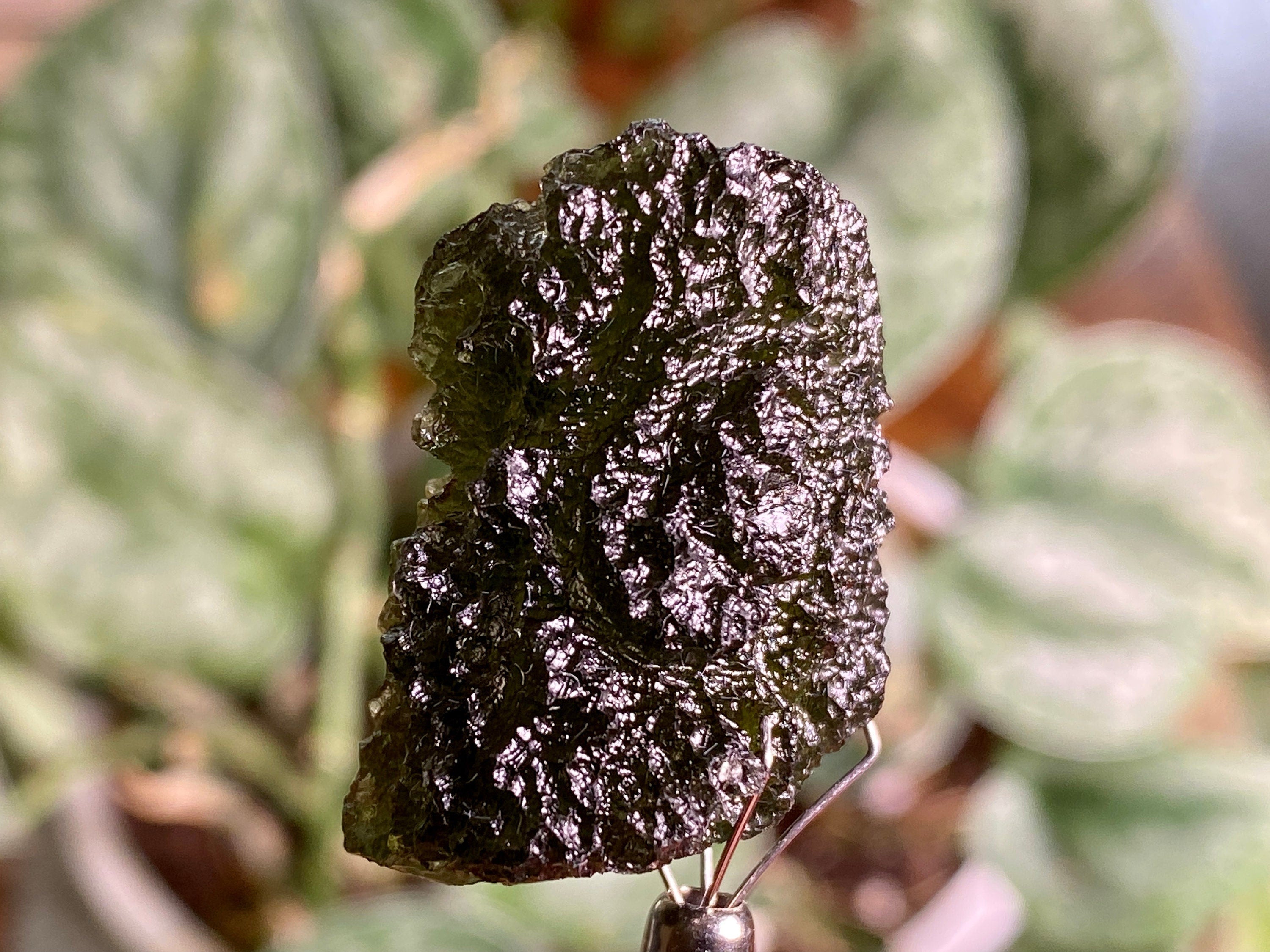Natural Moldavite Raw Crystal 10.3g - Green Tektite Stone for Metaphysical Healing, Spiritual Growth & Energy Work - Perfect for Meditation, Chakra Balancing & Crystal Collection (44237)