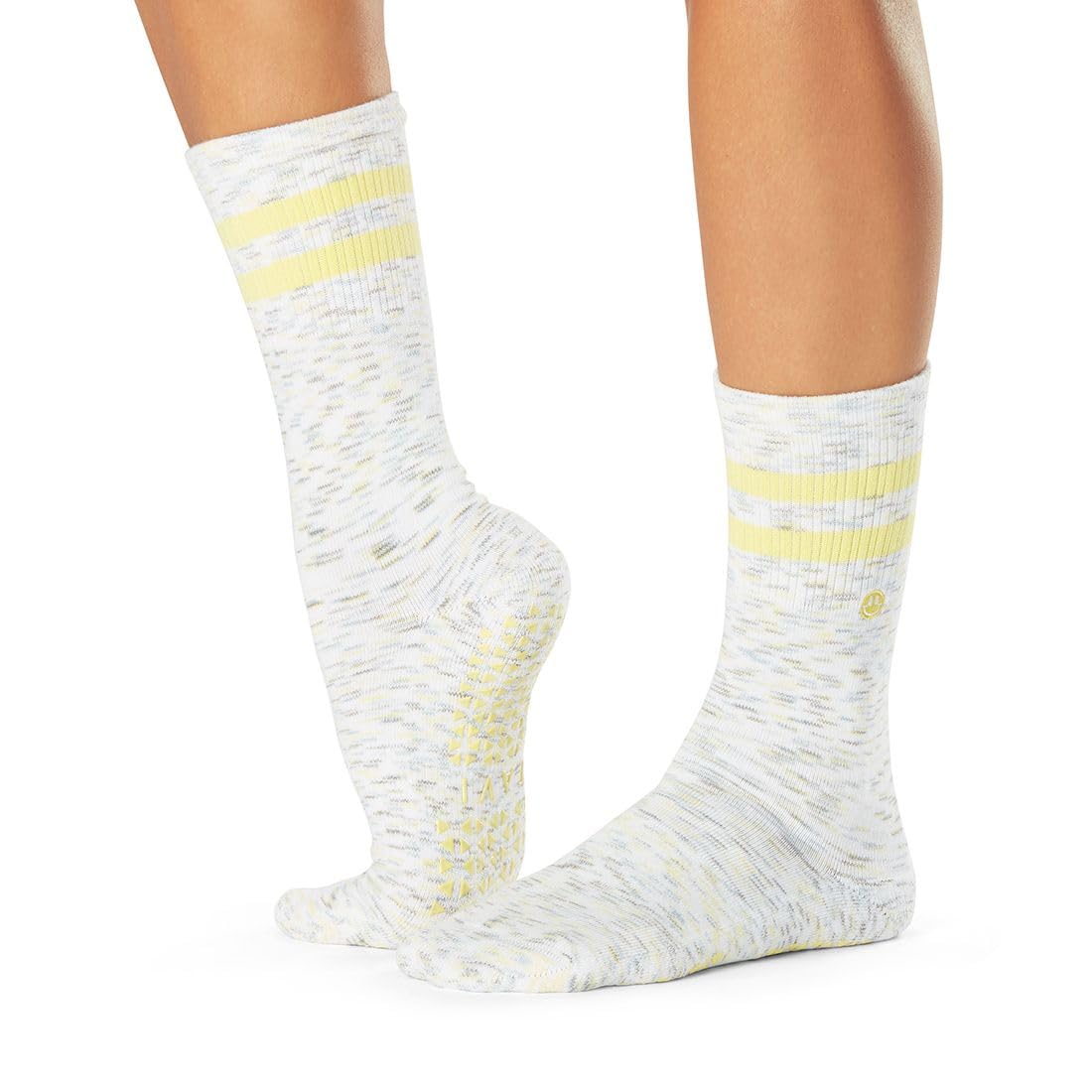 TAVI Kai Grip Socks for Barre, Pilates & Yoga - Non-Slip Workout Socks for Women & Men - Perfect for Dance & Fitness