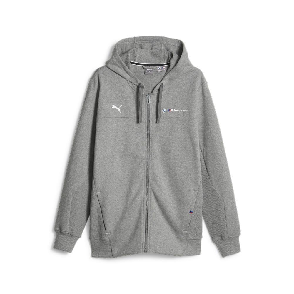 PUMA Men's BMW MMS Sweat Jacket - Lightweight Hooded Pullover for Casual Wear & Outdoor Activities | Running, Gym, Street Style