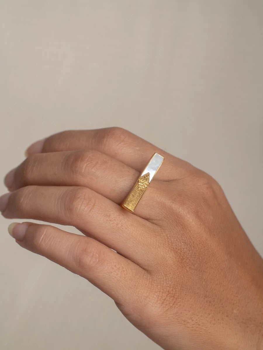 Kundalini Yoga Ring - Premium Adjustable Meditation Finger Ring for Chakra Balancing & Spiritual Practice | Ideal for Yoga, Meditation & Energy Healing
