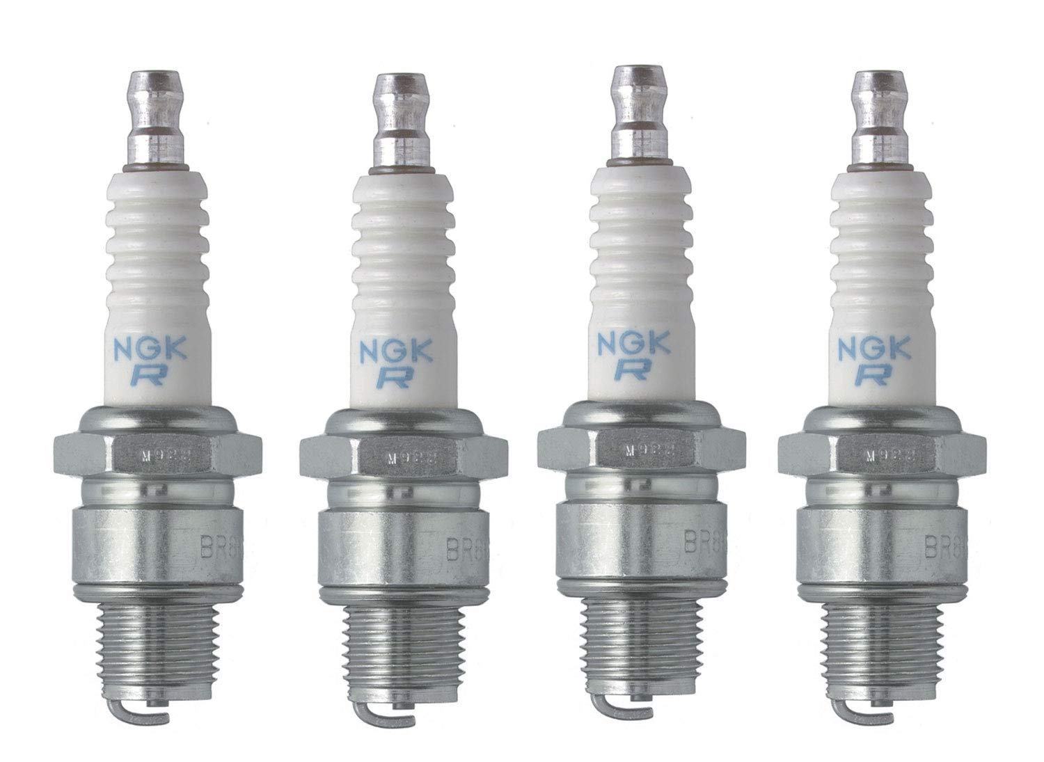 NGK 3922 BR6HS Spark Plugs - Pack of 4 | High Performance Ignition Plugs for Motorcycles, ATVs & Small Engines | Perfect for Honda, Yamaha, Suzuki & More