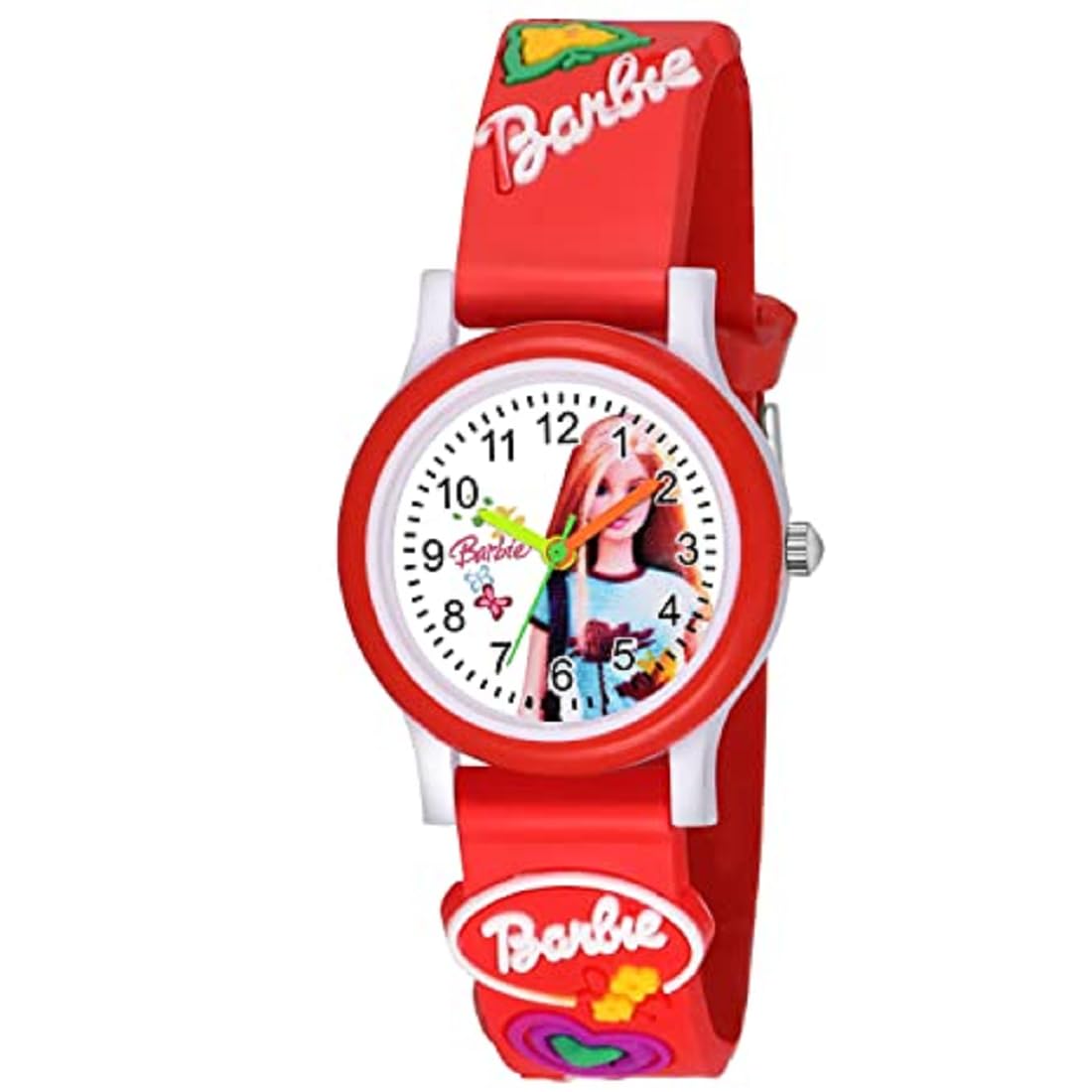 ZUPERIA White Dial Love Watch Series - Analog Girls Kids Watch for School, Party & Everyday Wear | Stylish & Durable Timepiece for Young Girls