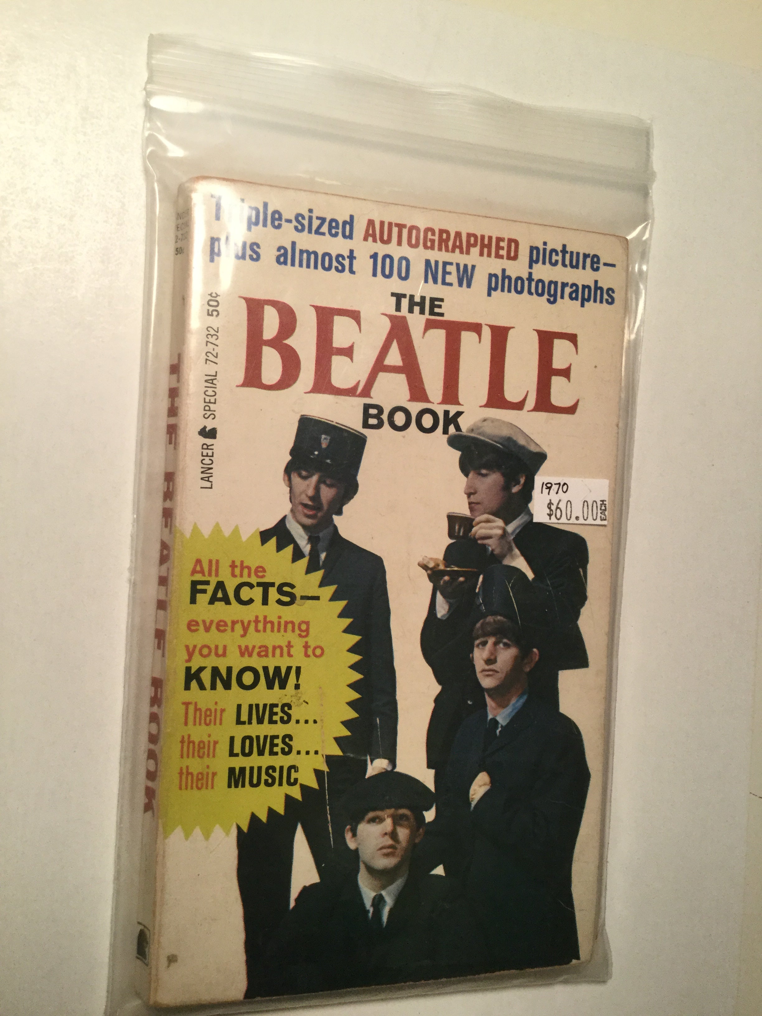 The Beatles Rare Pocket Book 1970 - Vintage Collectible Memorabilia for Music Fans | Perfect for Beatles Enthusiasts, Gift Ideas & Music History Collections
