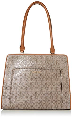 Almond/Taupe/Caramel Embossed