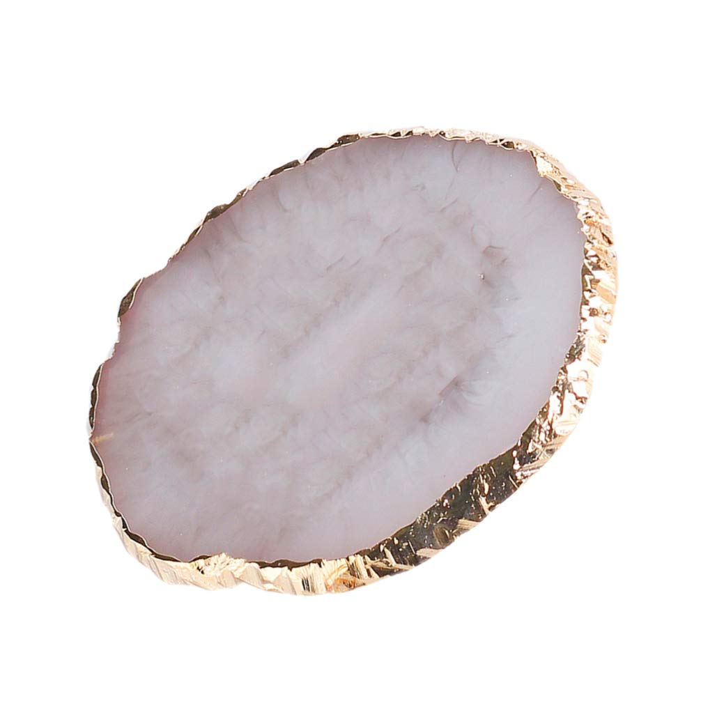 **Cabilock Agate Jewelry Tray - Elegant Ceramic Ring & Earring Storage Dish for Necklaces, Bracelets & Accessories | Perfect for Vanity, Dresser & Travel Organizer**