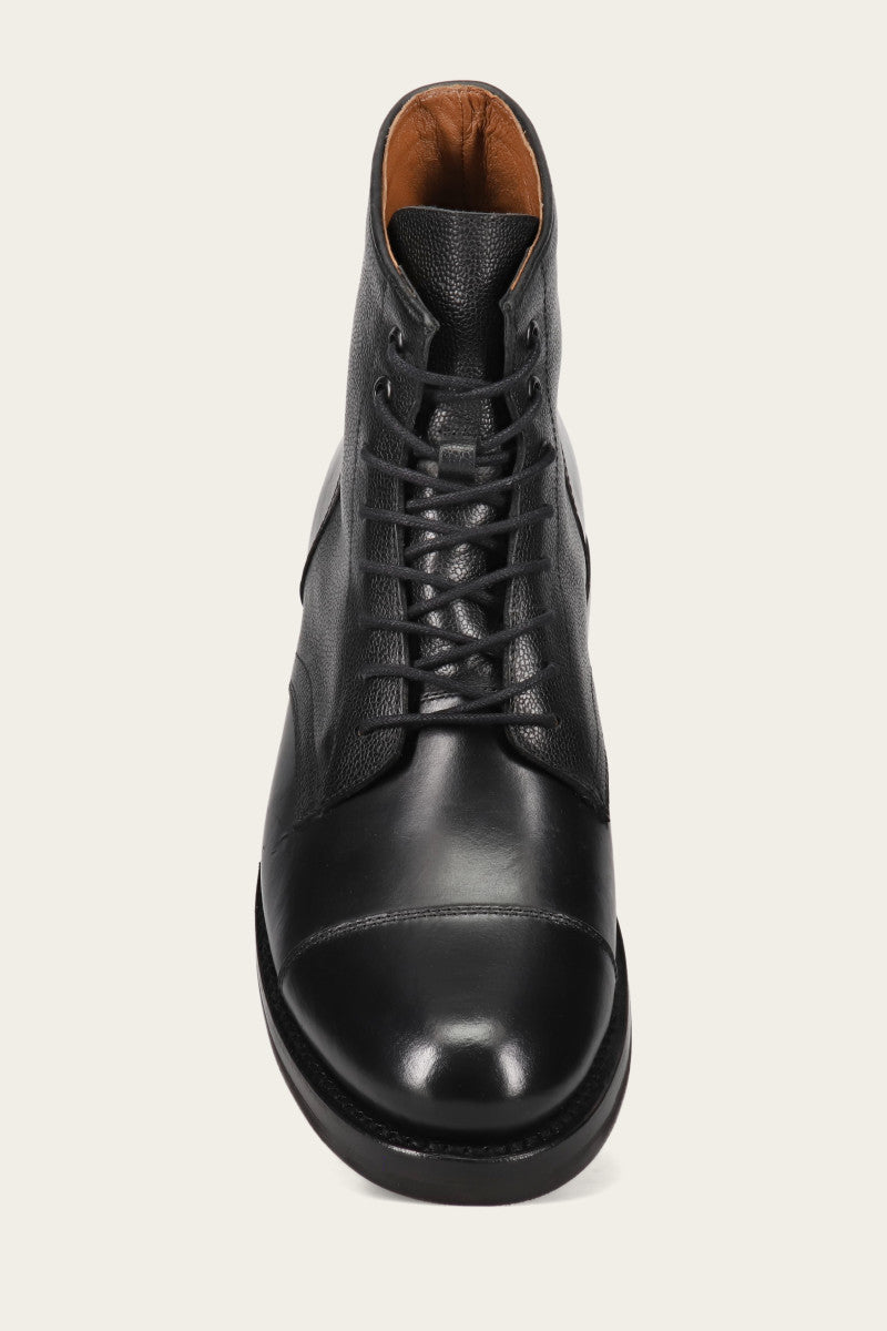 Vintage Dylan Lace-Up Boots - Authentic Pre-Owned Leather Shoes for Men | Perfect for Casual Outfits, Date Nights & Urban Street Style