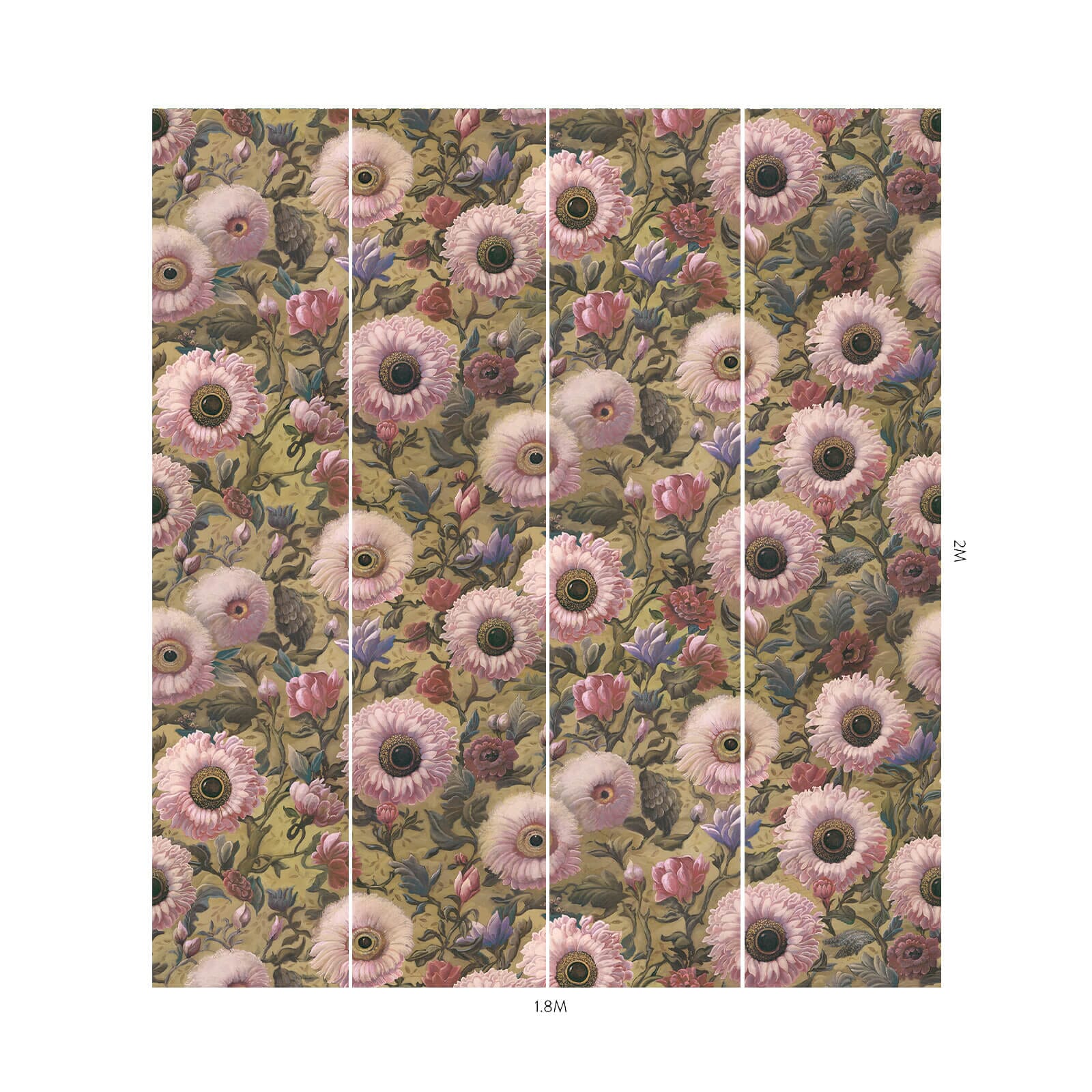 APRICUS Premium Peel and Stick Wallpaper - Aurelian Design | Self-Adhesive Removable Wallpaper for Bedroom, Living Room & Home Decor