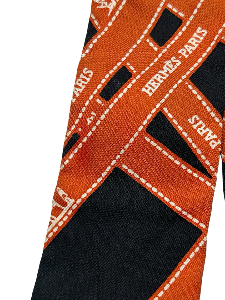 Hermes Silk Twilly Scarf - Luxury Fashion Accessory for Women, Elegant Gift for Her | Perfect for Handbags, Hats & Hair Styling