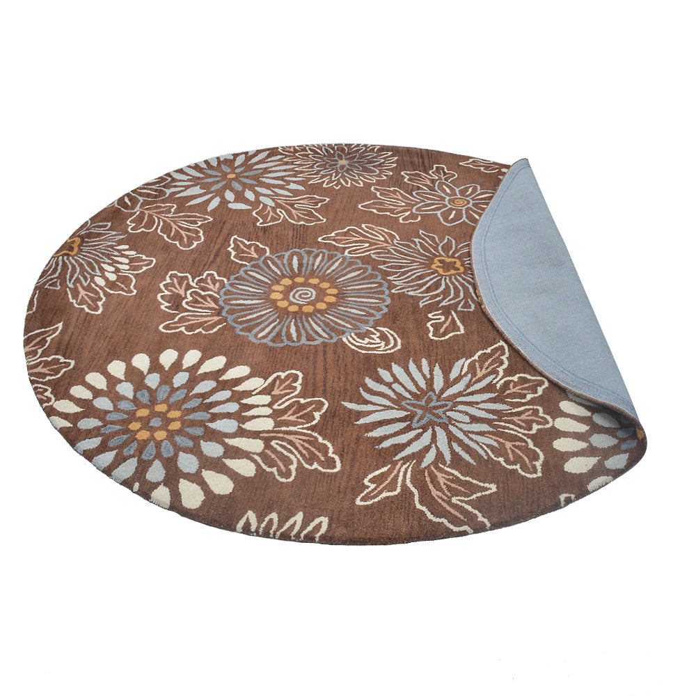 Premium Calendula Hand-Tufted Area Rug - Soft & Durable for Living Room, Bedroom, or Nursery Decor