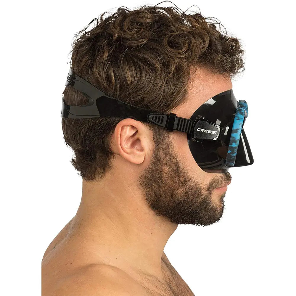 Cressi Metis Scuba Diving Mask with Free Snorkel Set - Professional Snorkeling Gear for Ocean Exploration & Underwater Adventures