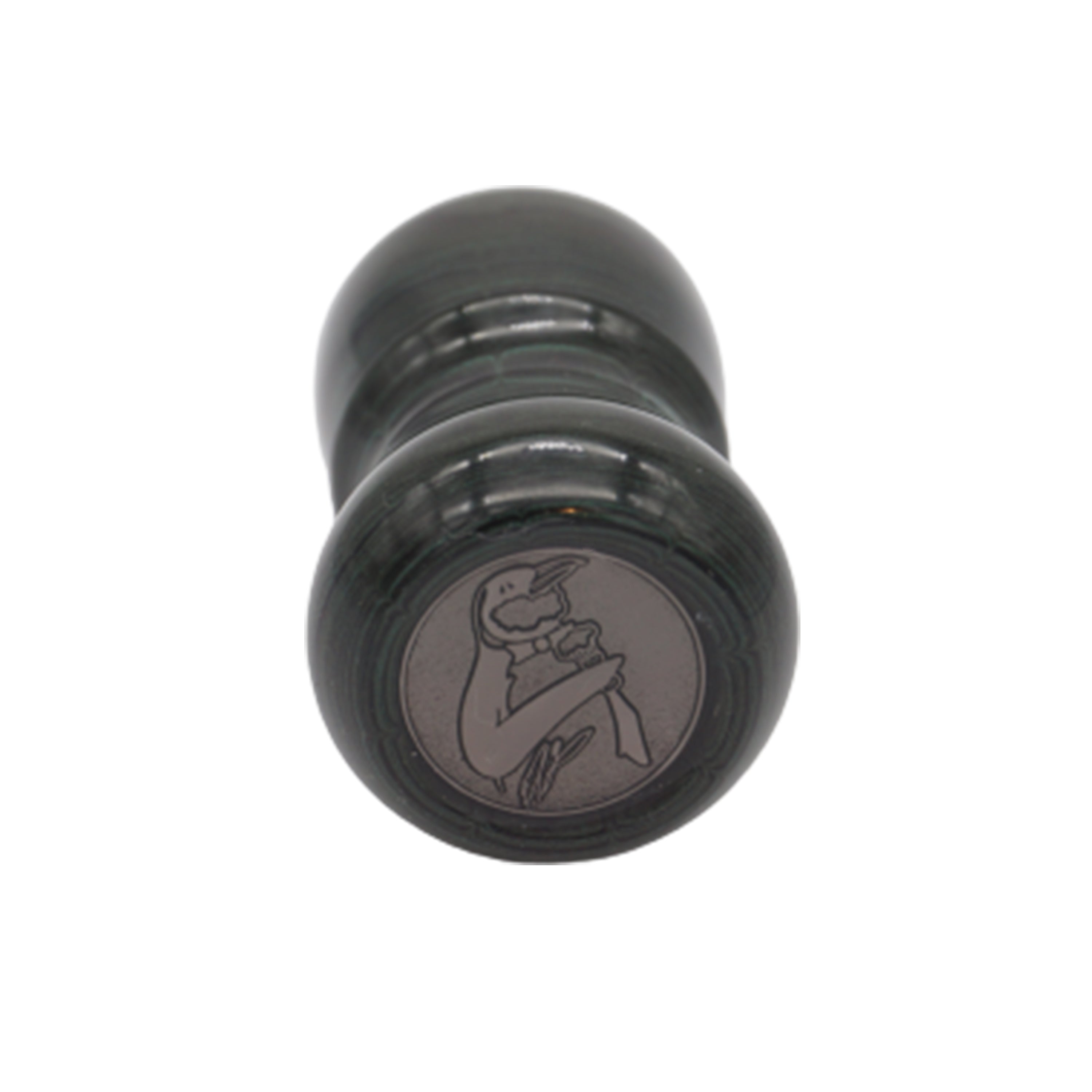 Premium Handcrafted Jaguar Ebonite Shaving Brush Handle - Compatible with 24mm & 26mm Knots - Perfect for Wet Shaving & Grooming Gifts for Men