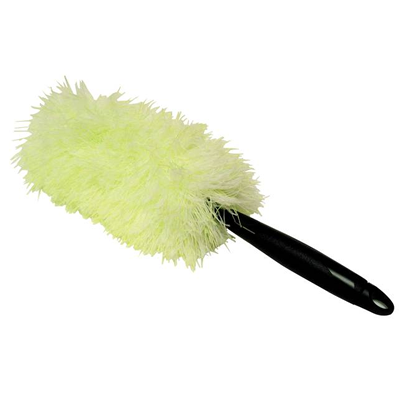 Microfiber Duster Hand Held with Acme Thread - Lightweight Cleaning Tool for Dusting Furniture, Electronics & Hard-to-Reach Areas