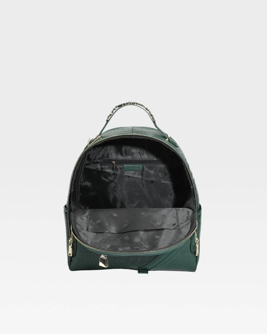 Apollo 2 BFF Backpack - Waterproof Travel Backpack for Women & Men, Emerald Green Laptop Backpack with USB Charging Port - Perfect for School, Work, Hiking & Daily Commute
