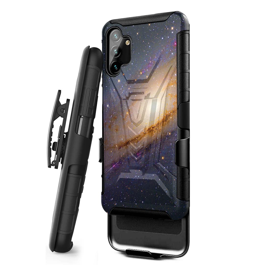 Shockproof Galaxy A13 5G Case with Kickstand & Belt Clip - Rugged Phone Cover for Outdoor Use