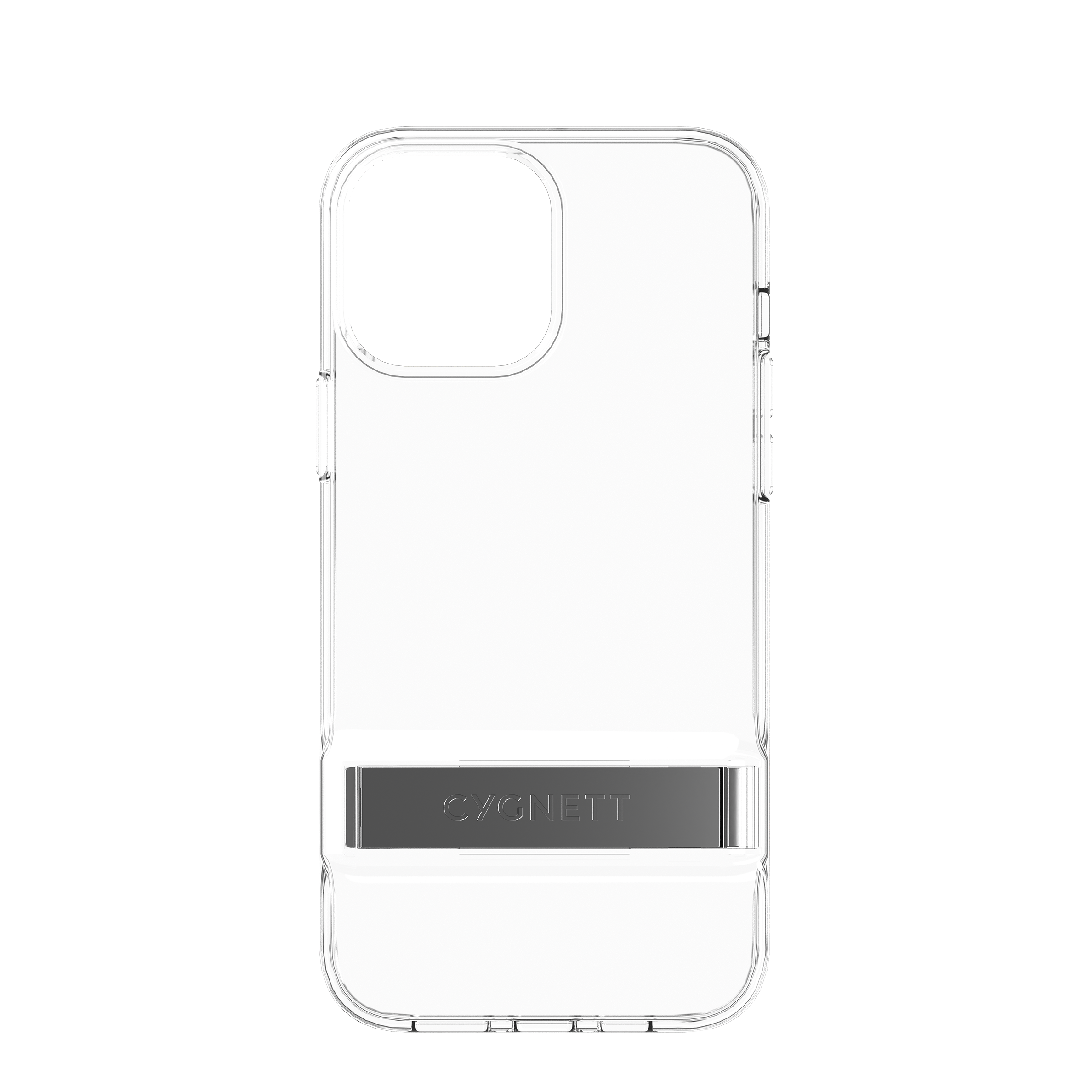 Premium Clear Shockproof Case with Kickstand for iPhone 13 Pro Max - Slim Protective Cover for Work, Travel & Everyday Use