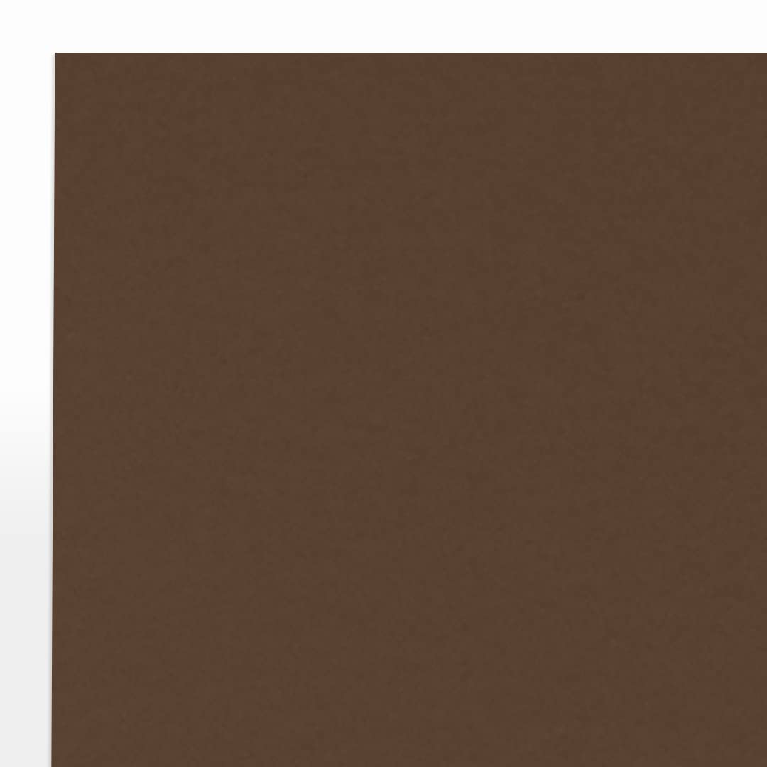 Premium Chocolate Brown Cardstock Paper - 8.5