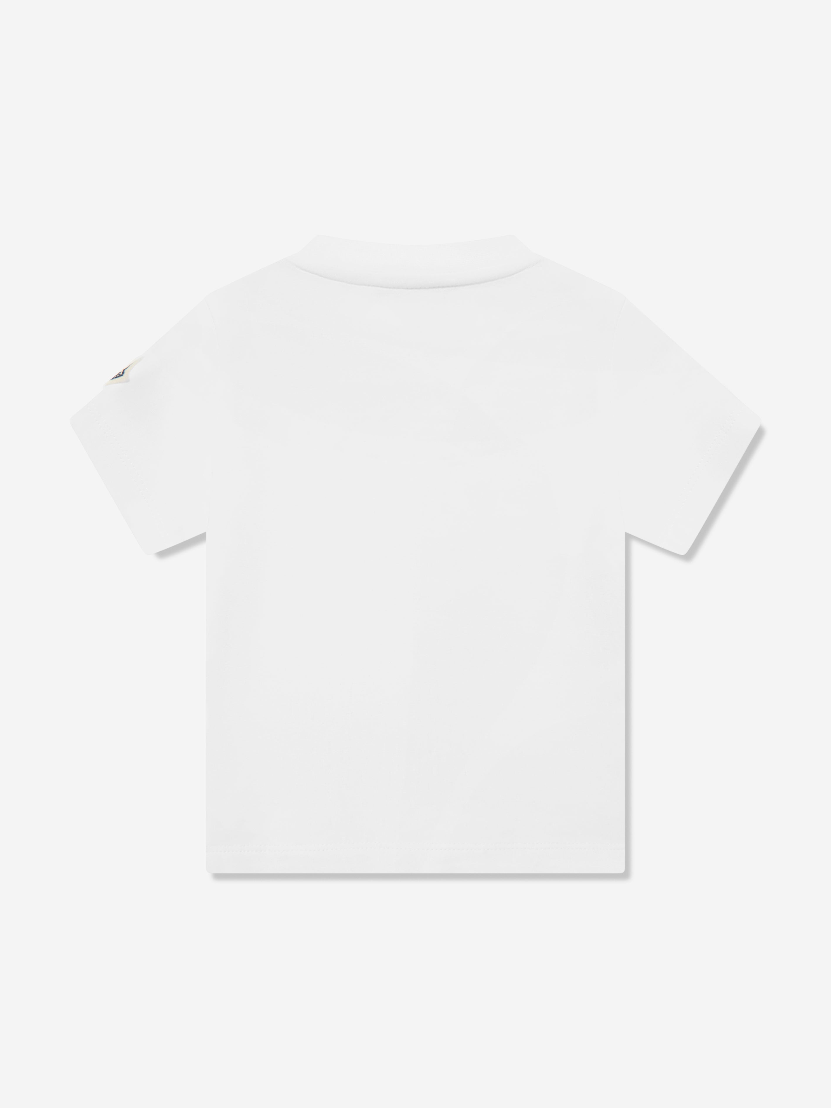 Adorable Baby Girls Bear Print White T-Shirt - Soft & Comfortable Cotton Tee for Playtime & Everyday Wear