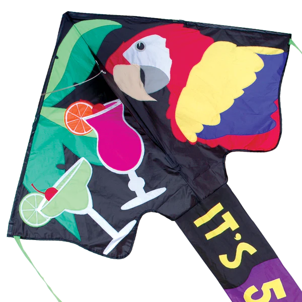 5 O'clock Somewhere Jumbo Easy Flyer - Large Inflatable Pool Float for Adults - Perfect for Beach, Pool Parties & Summer Relaxation