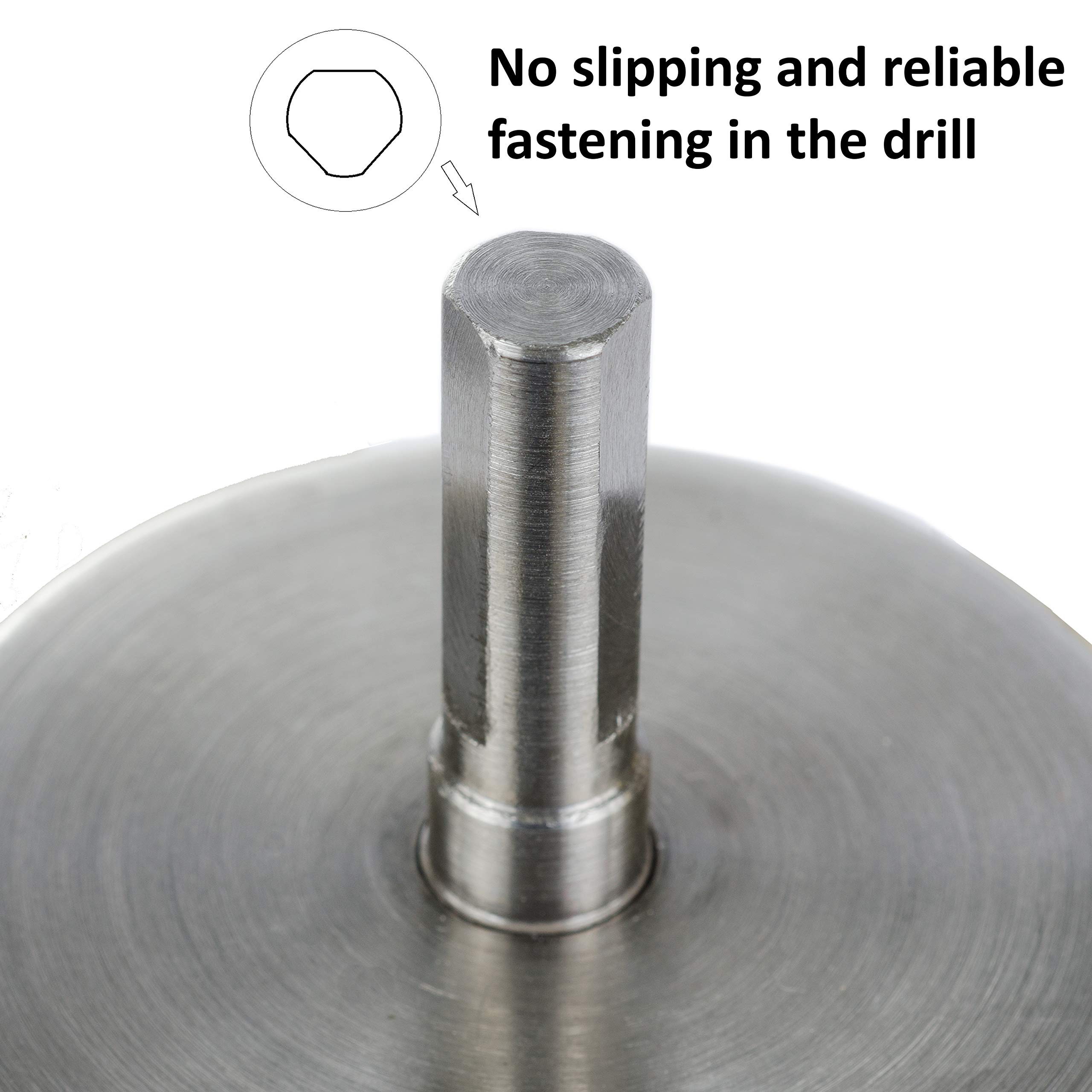 Stainless Steel Poultry Plucker Drill Attachment - 21 Finger Chicken Feather Remover for Broiler Duck Goose Turkey | Heavy Duty Kitchen & Farm Use