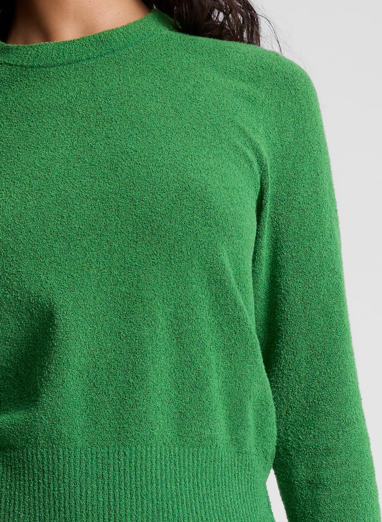 Bradley Cotton Boucle Sweater - Soft & Cozy Knit Pullover for Women | Perfect for Fall & Winter Layering, Casual Outfits & Office Wear