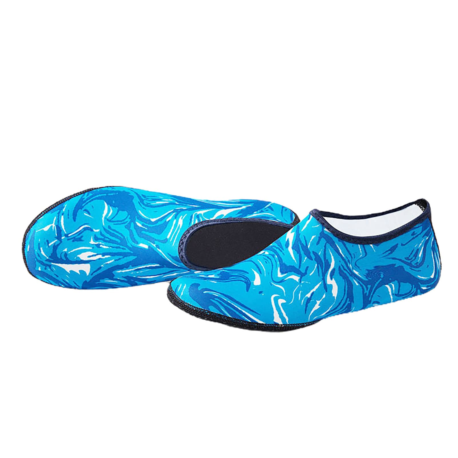NUZYZ Quick-Dry Anti-Slip Beach Socks for Men & Women - Lycra Surfing & Swimming Shoes for Outdoor Water Sports - Perfect for Beach, Pool, Yoga, and Water Activities