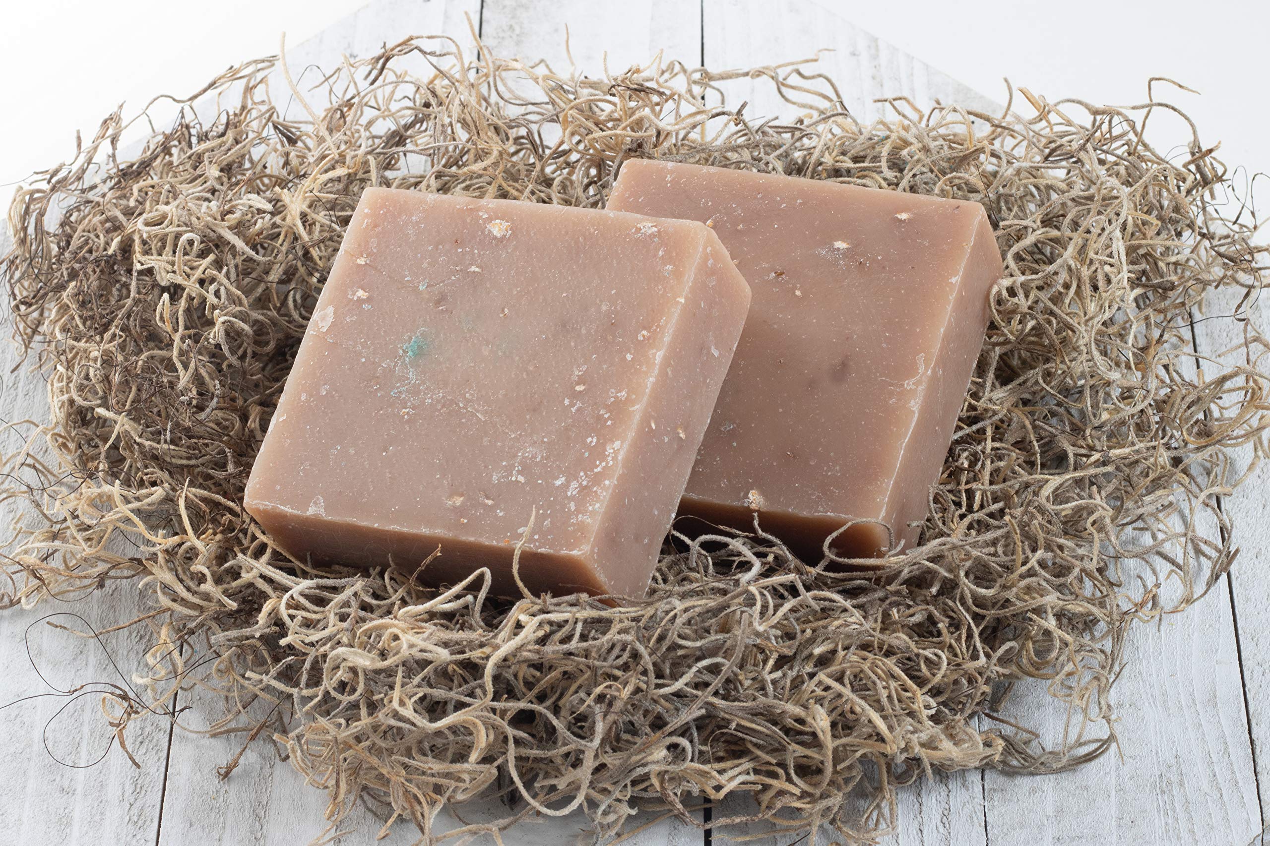 Organic Lavender Castile Soap Bar [5 oz] - Natural Handmade Soap with Essential Oils, Glycerin, No Phthalates, Palm Oil or Parabens | Moisturizing & Refreshing for Sensitive Skin | Perfect for Daily Face & Body Wash, Spa Day, Gift Sets