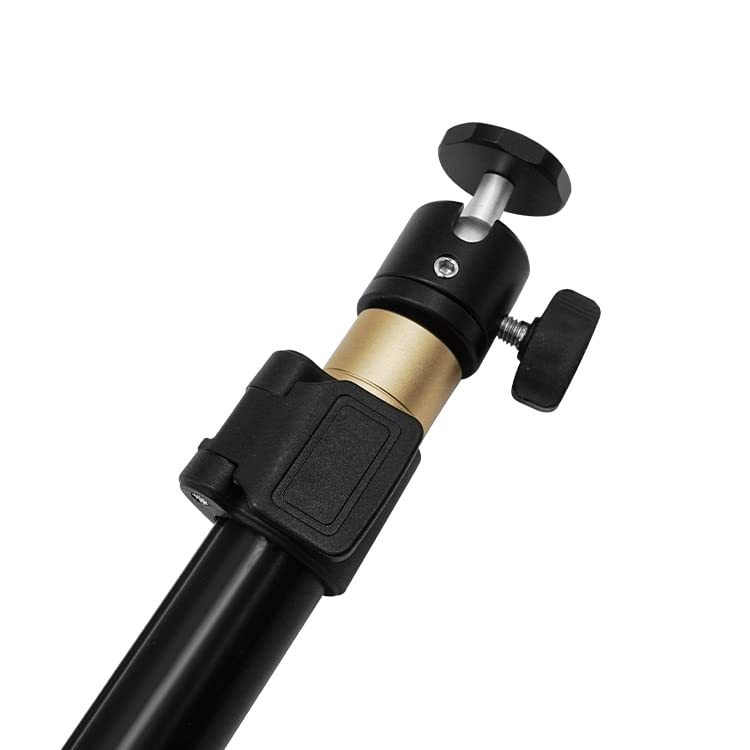 Fotoconic Professional Aluminum Alloy Camera Slider Support Arm - Heavy Duty Tripod Stabilizer Rod with Extendable Pole, C Clamp & Ballhead (2 Pack) - Perfect for DSLR Video Shooting, Time-Lapse Photography & Vlogging