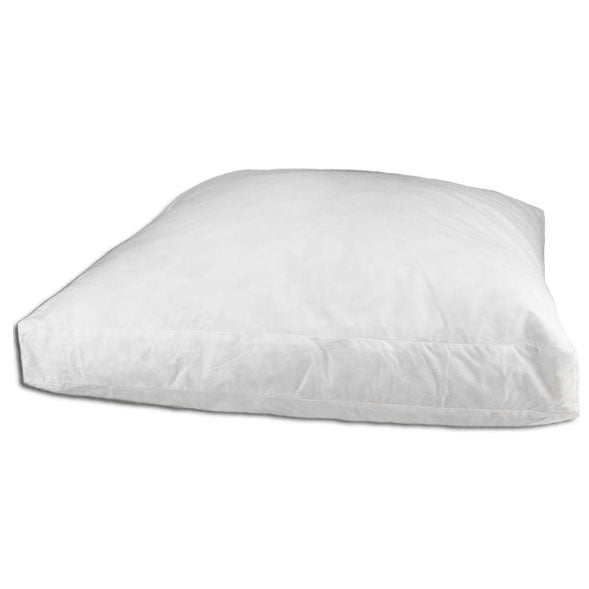 Premium Down Filled Square Box Pillow - Soft & Supportive for Bed, Couch, and Office - Perfect for Lounging, Reading, and Relaxation