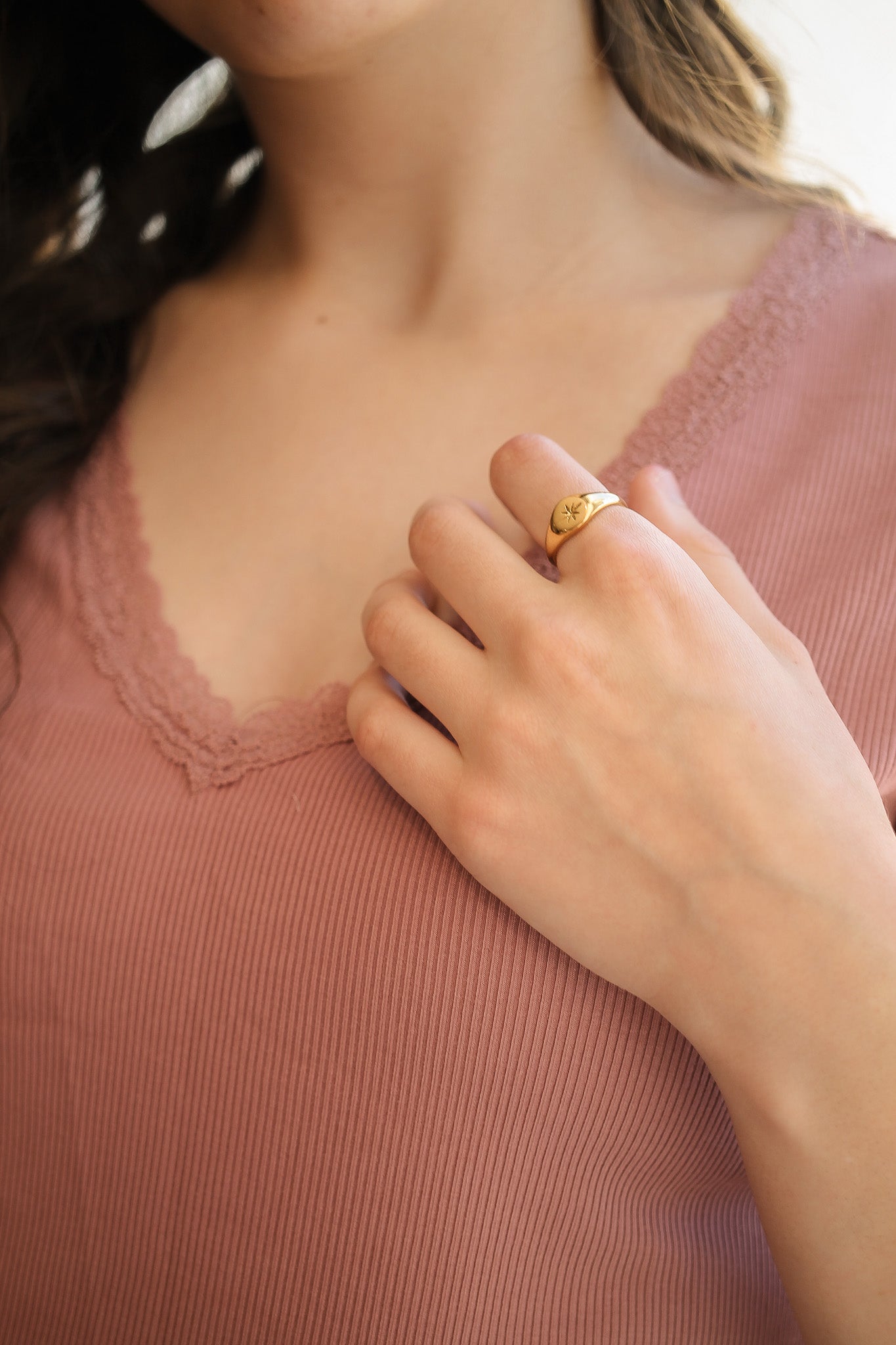 Elegant Estelle Gold Ring for Women - Perfect for Engagement, Wedding & Everyday Wear
