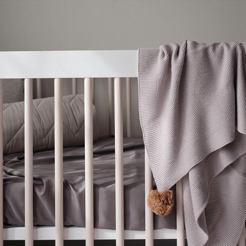 100% Organic Bamboo Fitted Crib Sheet - Soft & Breathable Baby Bedding for Newborns & Toddlers - Perfect for Nursery, Daycare & Travel Cribs