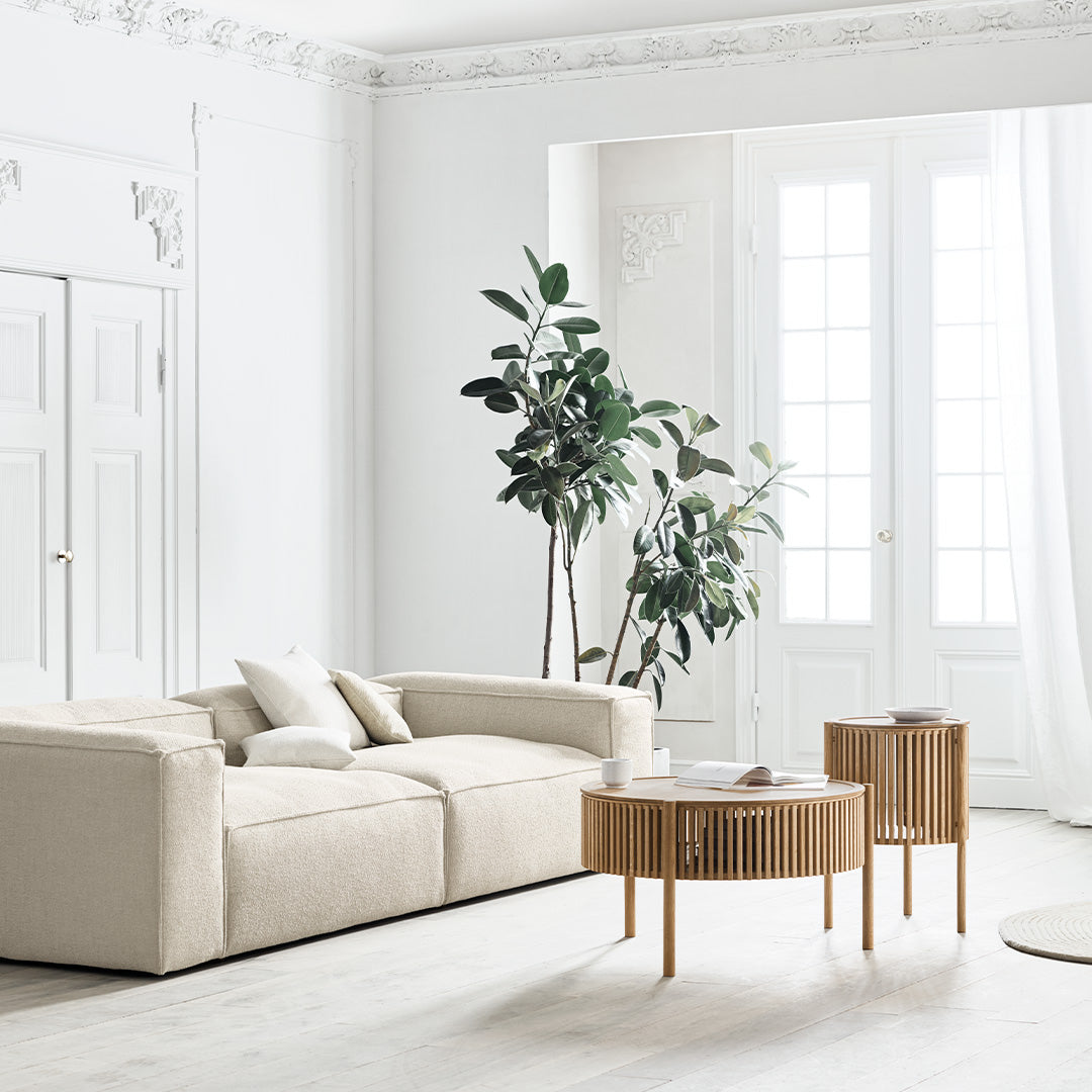Cosima 2-Seater Sofa - Modern Fabric Loveseat for Small Spaces | Perfect for Living Room, Apartment & Office Waiting Area