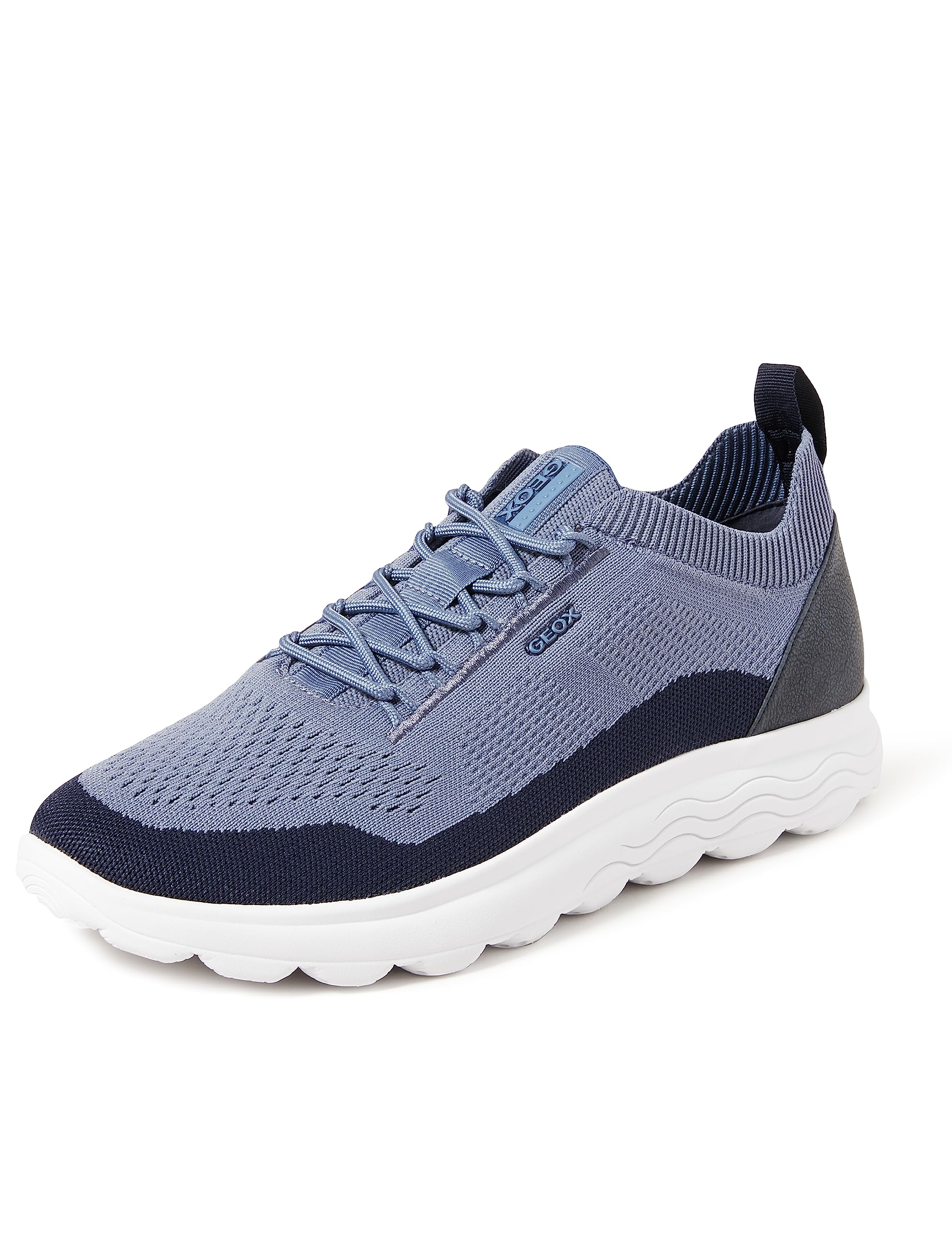 Geox Men's U Spherica E Sneakers - Breathable Casual Walking Shoes for Men | Comfortable Lightweight Footwear for Work, Travel & Everyday Wear