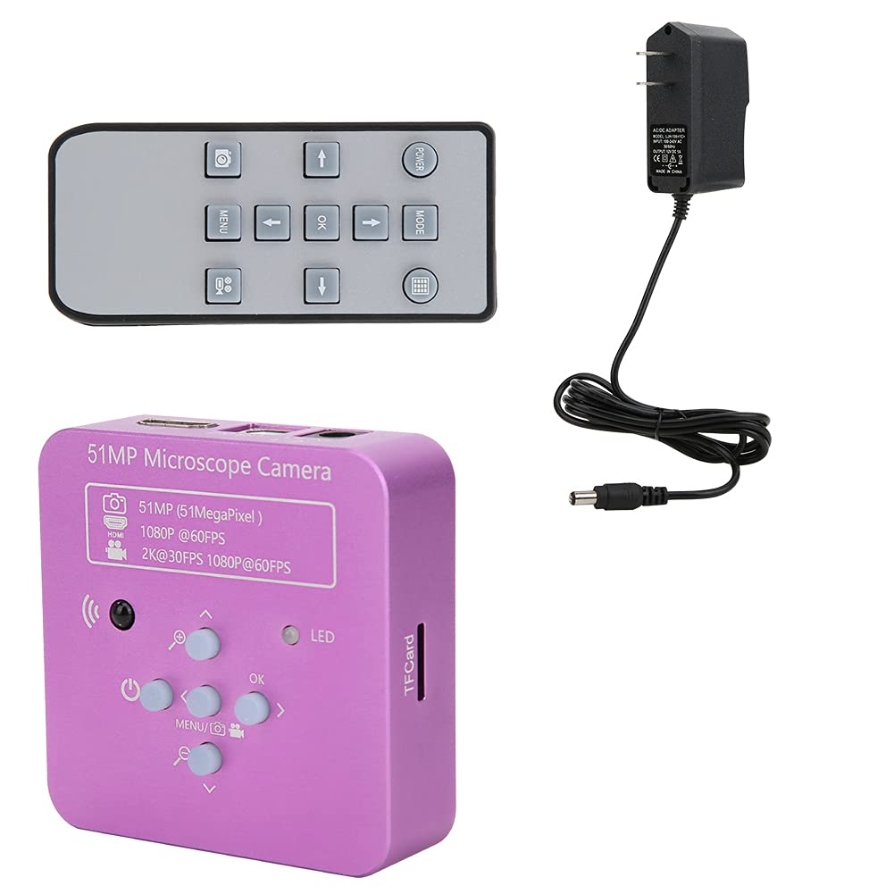 Metal Cover USB Microscope Camera with Easy Operation & Auto Brightness - 1080P Digital Zoom Microscope for Phone Repair, Welding, Jewelry Inspection & PCB Soldering | Perfect for Electronics Hobbyists & Professionals
