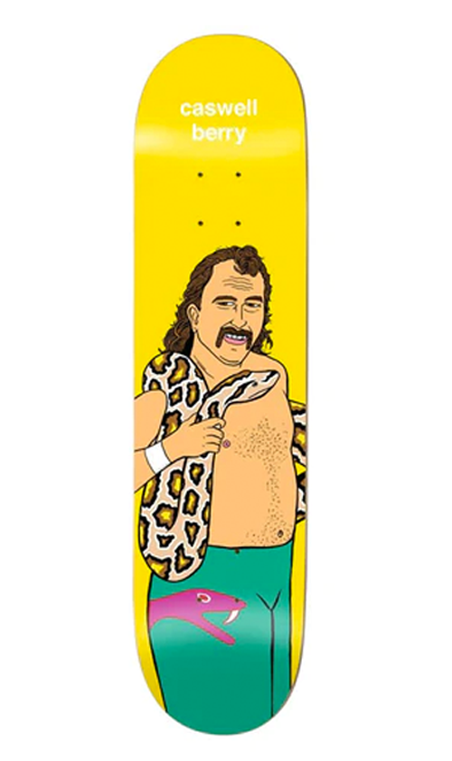 Enjoi Body Slam R7 Caswell Berry Skateboard Deck 8.25