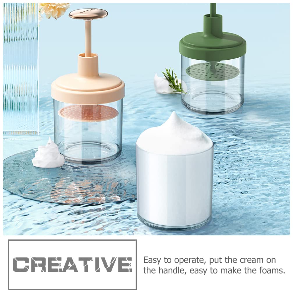 Alipis Facial Foam Maker - Electric Foaming Hand Sanitizer Dispenser for Face Wash & Cleansing | Portable Korean Beauty Device for Oil Control & Deep Cleaning - Perfect for Travel, Home & Spa Skincare Routine