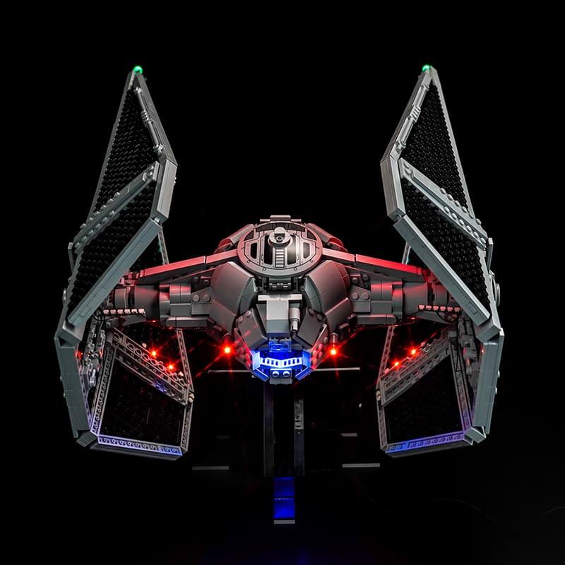 LEGO Star Wars TIE Interceptor 75382 Light Kit - LED Lighting Set for Model Building & Display - Perfect for Home Decor, Gift & Collection Showcase