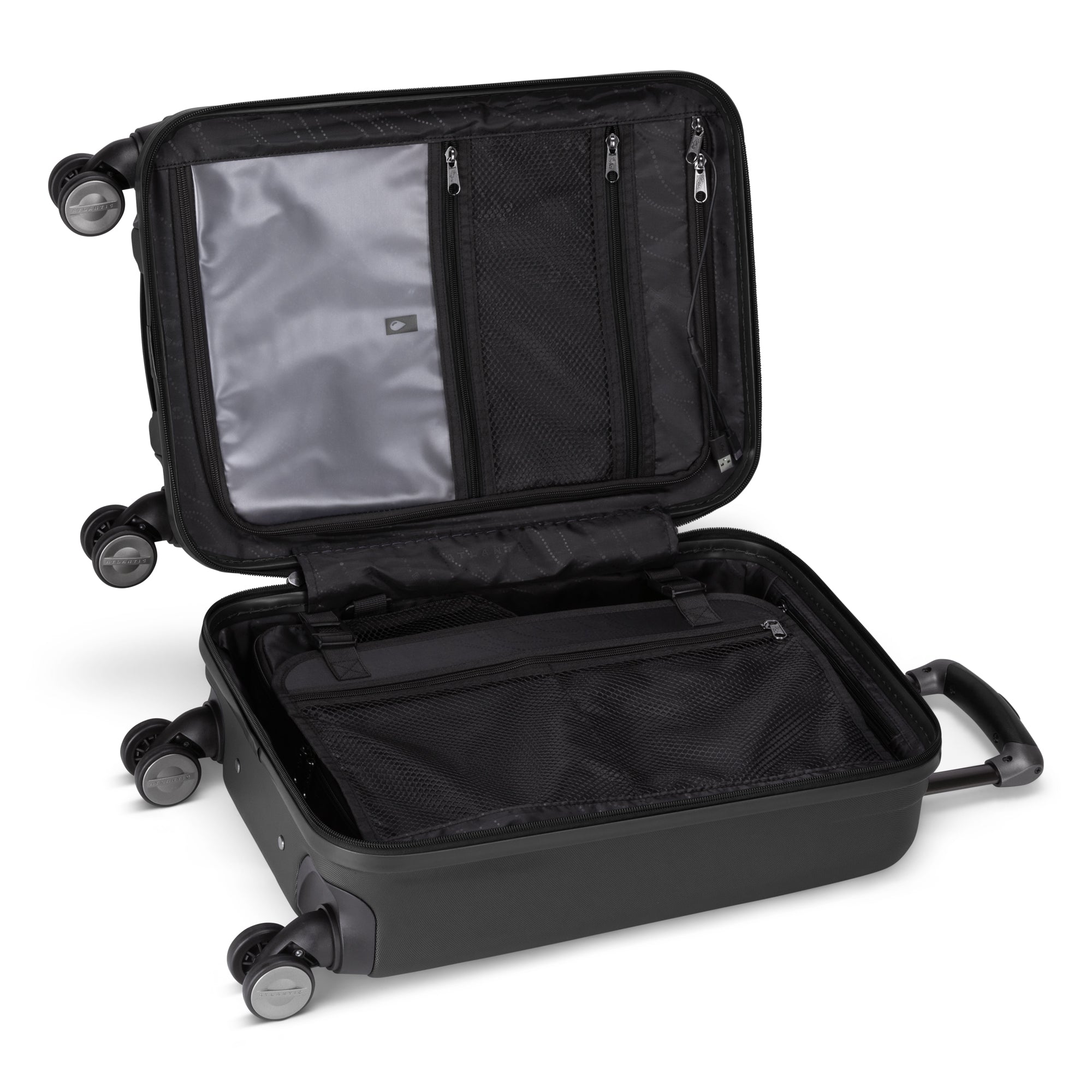 Atlantic Propeller Carry On Luggage - Lightweight Spinner Suitcase for Air Travel, Perfect for Business Trips & Weekend Getaways