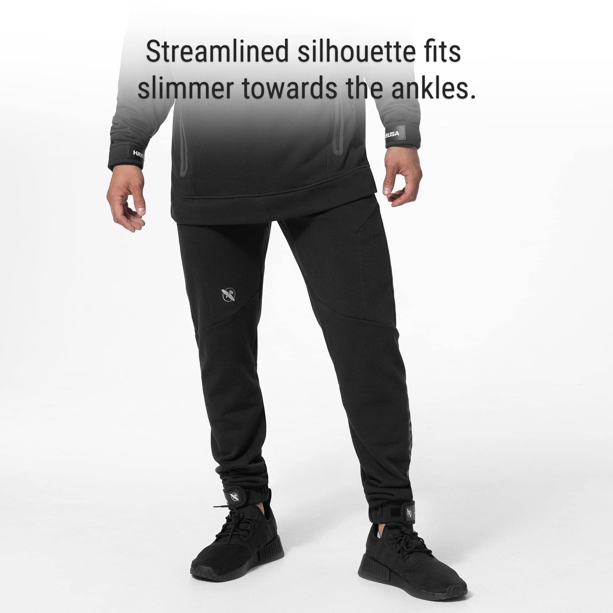 Hayabusa Men's Athletic Joggers - Lightweight Training Pants for Gym, Running & Casual Wear - Moisture Wicking & Stretch Fit Workout Pants