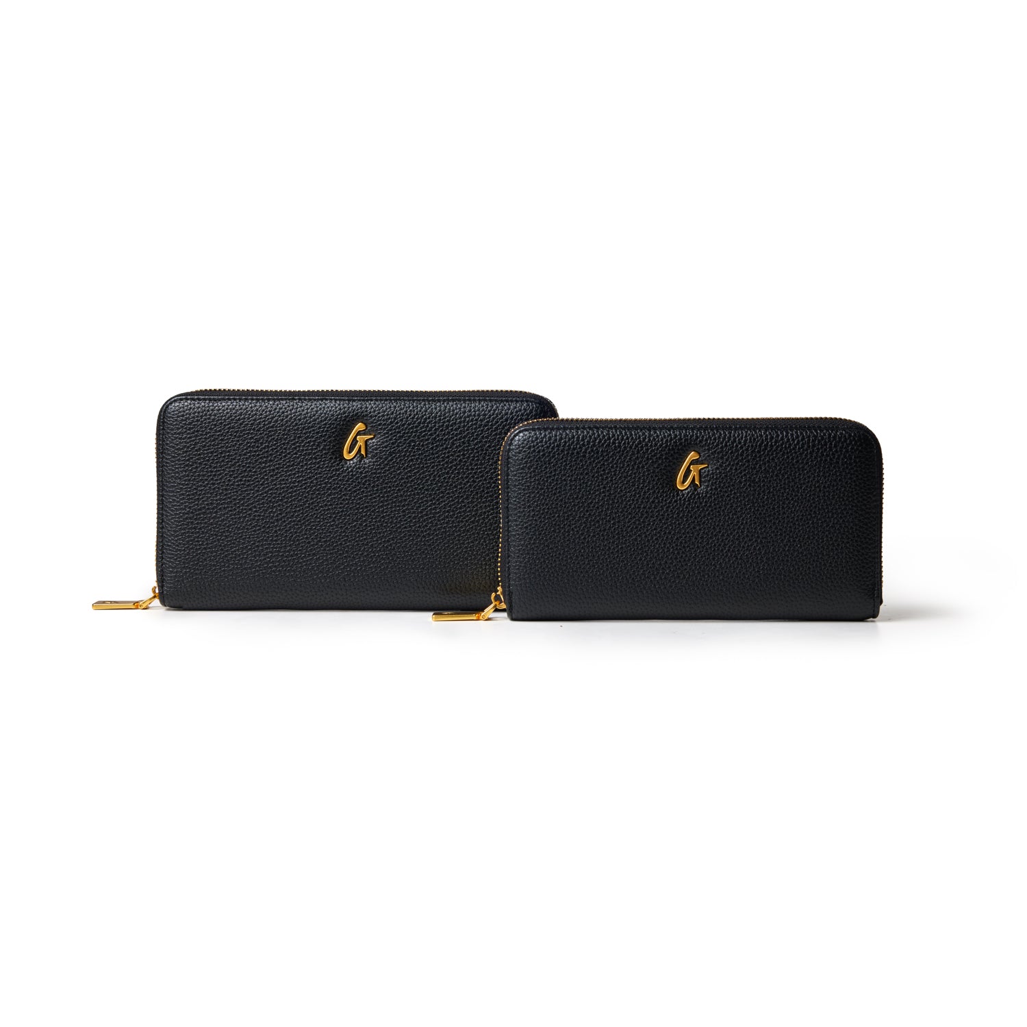 JUMBO PEBBLE WALLET - Large Capacity RFID Blocking Leather Wallet for Men & Women | Perfect for Travel, Business & Everyday Use (Black)