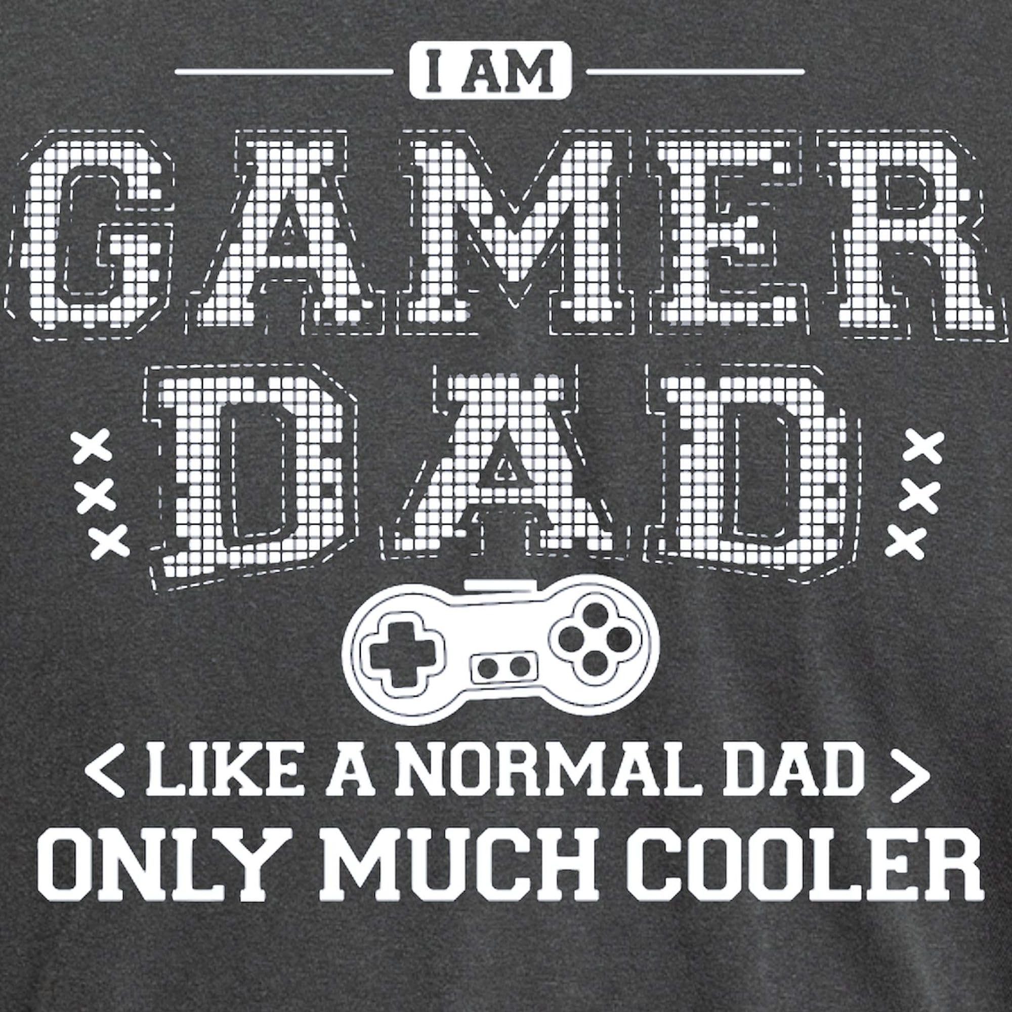 Gamer Dad T-Shirt for Men - Comfort Colors® Soft Cotton Tee - Perfect for Gaming, Father's Day & Casual Wear