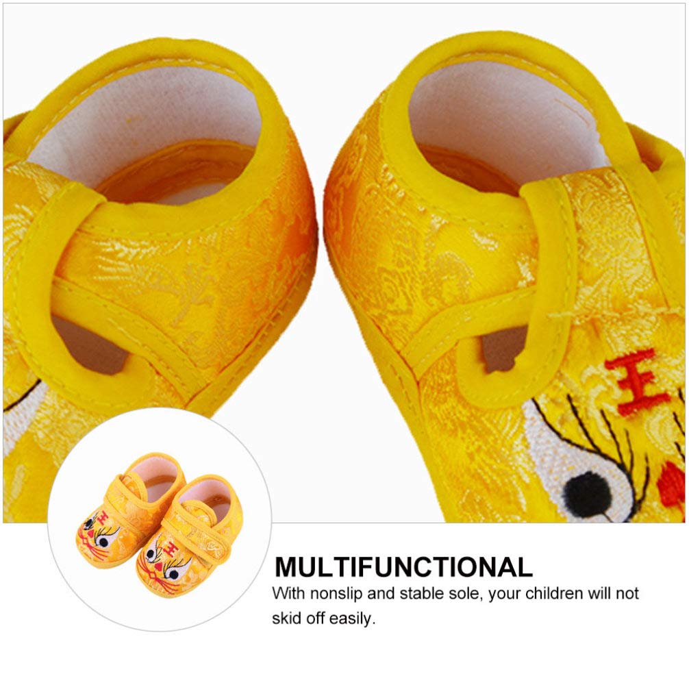 Holibanna Baby Tiger Shoes - Soft & Comfortable Infant Sneaker Slippers for Prewalkers | Warm, Breathable Baby Booties for Newborns & Toddlers | Perfect for Indoor Play, First Steps & Photo Shoots