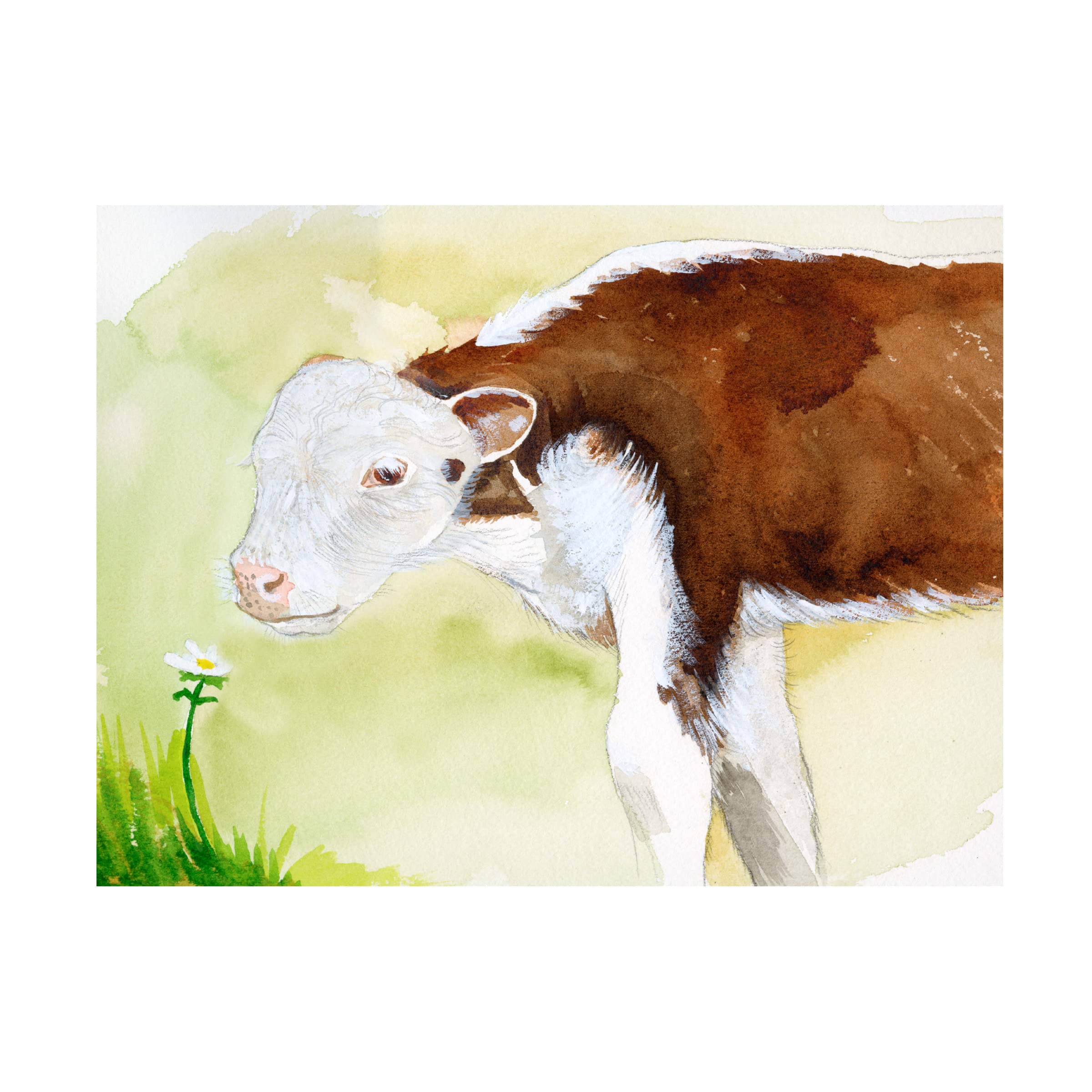 Trademark Fine Art 'Baby Spring Animals VII' Canvas Wall Art by Alicia Ludwig - Perfect for Nursery, Kids Room & Spring Home Decor