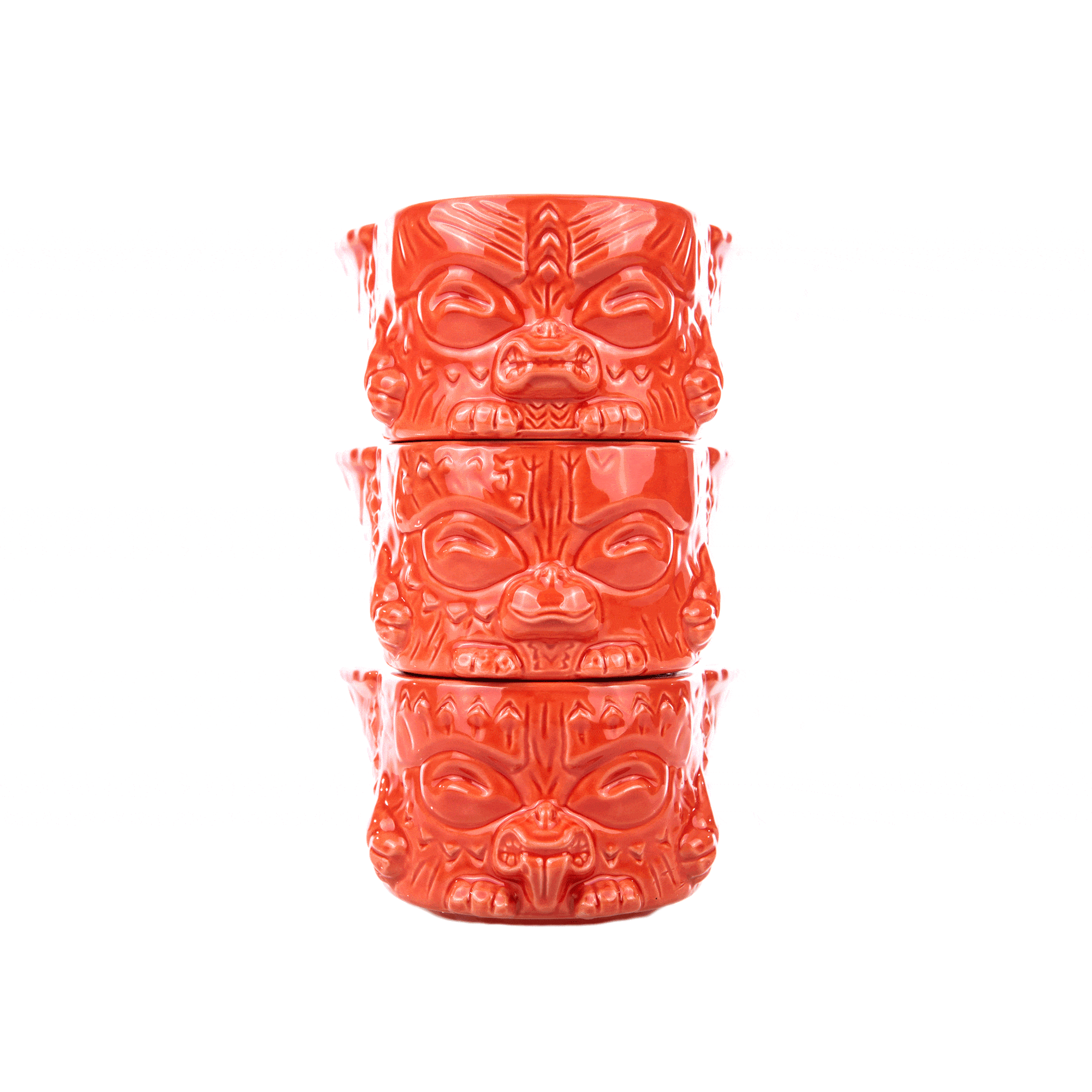 Gremlins Mogwai Tiki Mug Stackers - Yum Yum Variant Collectible Ceramic Cup Set | Perfect for Movie Nights, Halloween Decor & Pop Culture Gift