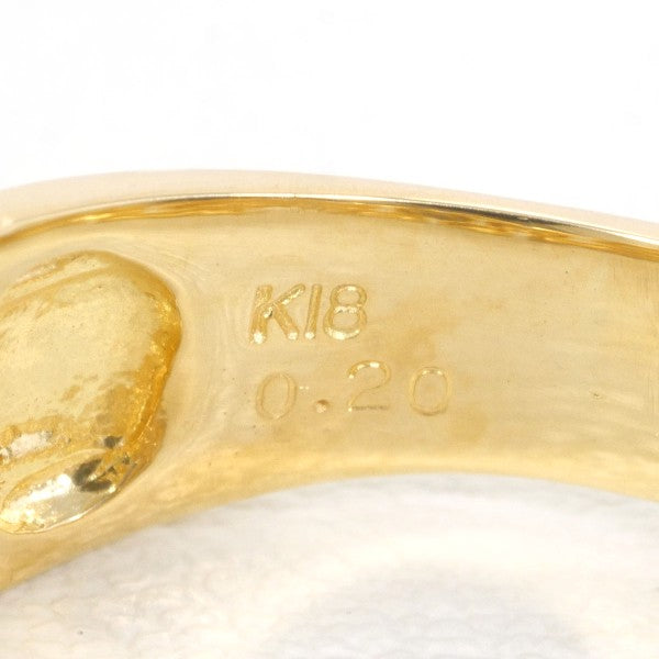 18K Yellow Gold Diamond Ring for Women - Elegant Solitaire Engagement & Wedding Band - Perfect for Proposals, Anniversaries, and Special Occasions